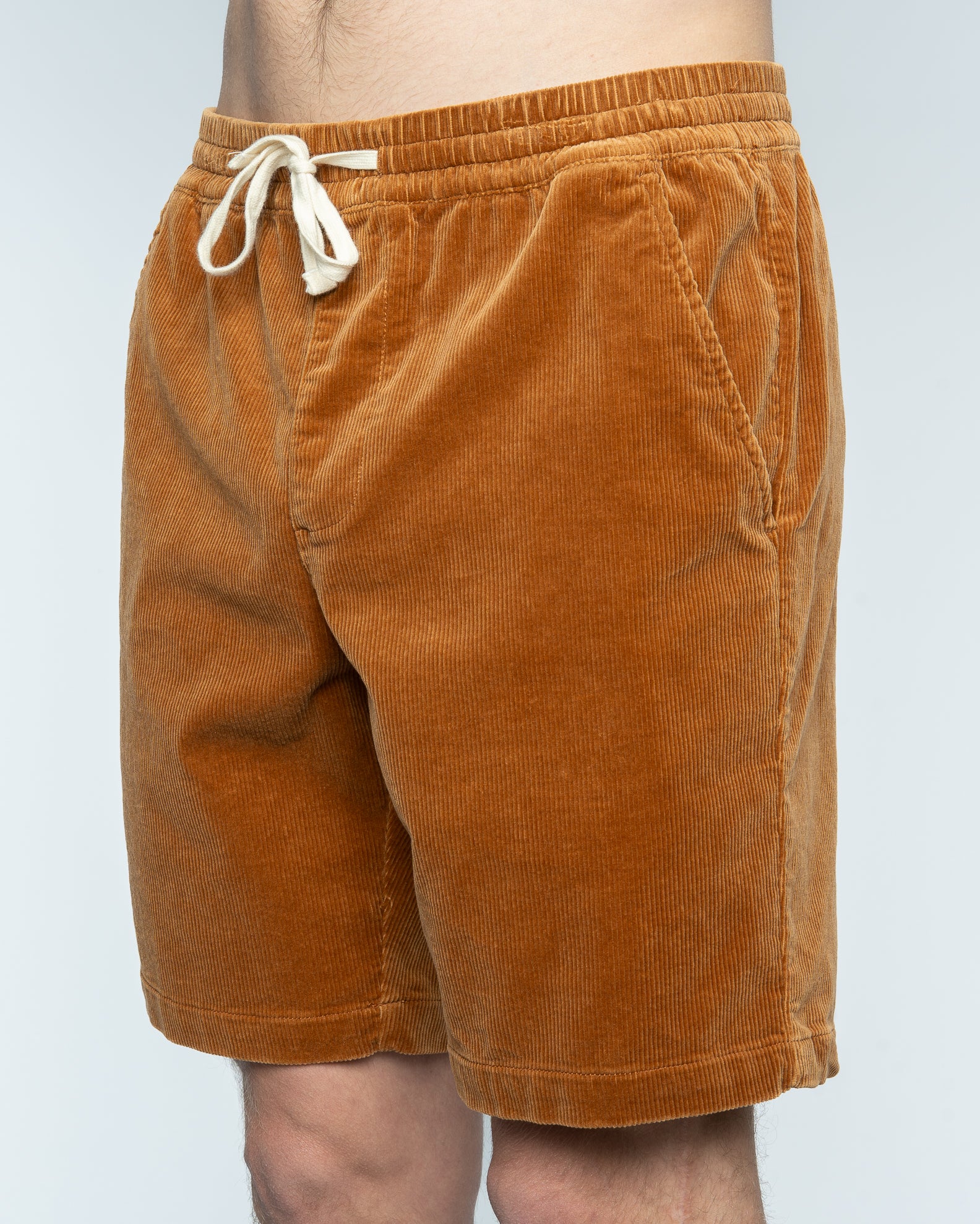 17.5" Latitude Cord Shorts - Brown - Image 4
