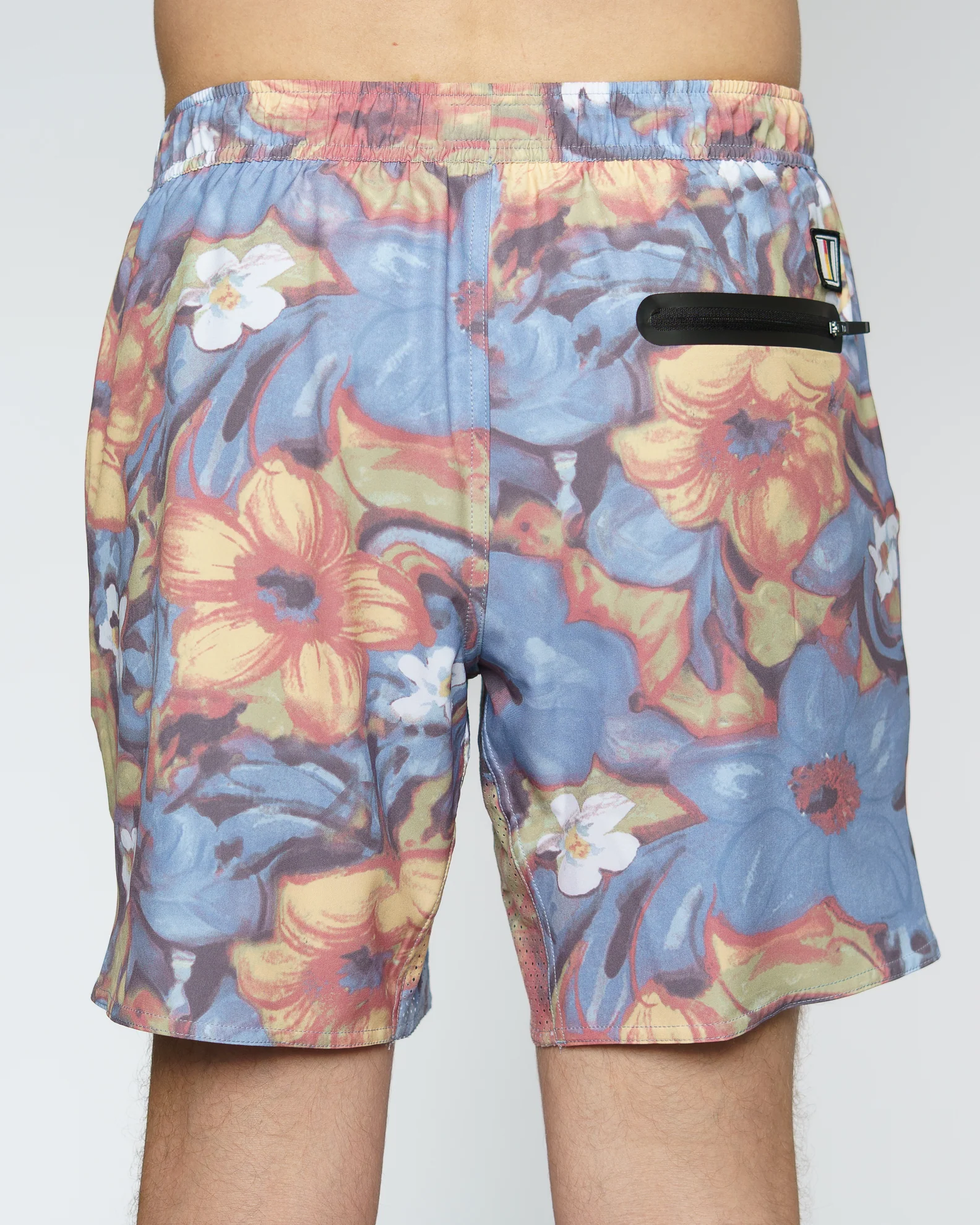17" Repeater Print Boardshorts - Floral - Image 2