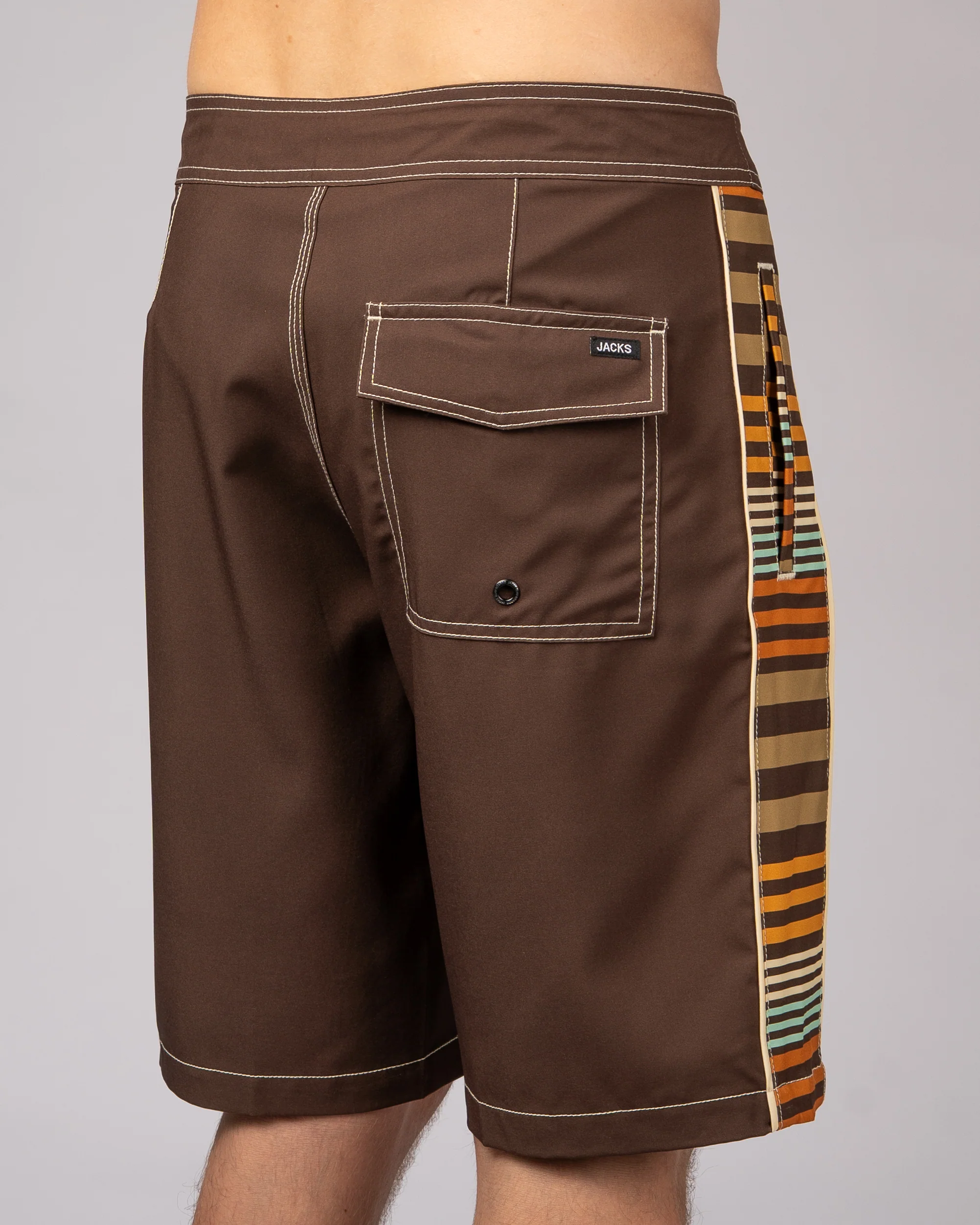 20" Stripes Volley Shorts - Image 4