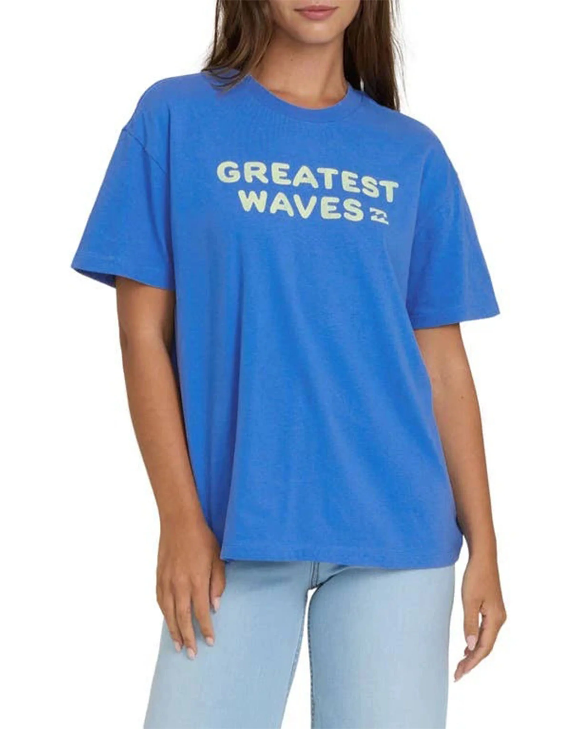 73 Great Waves S/S T-Shirt - True Blue