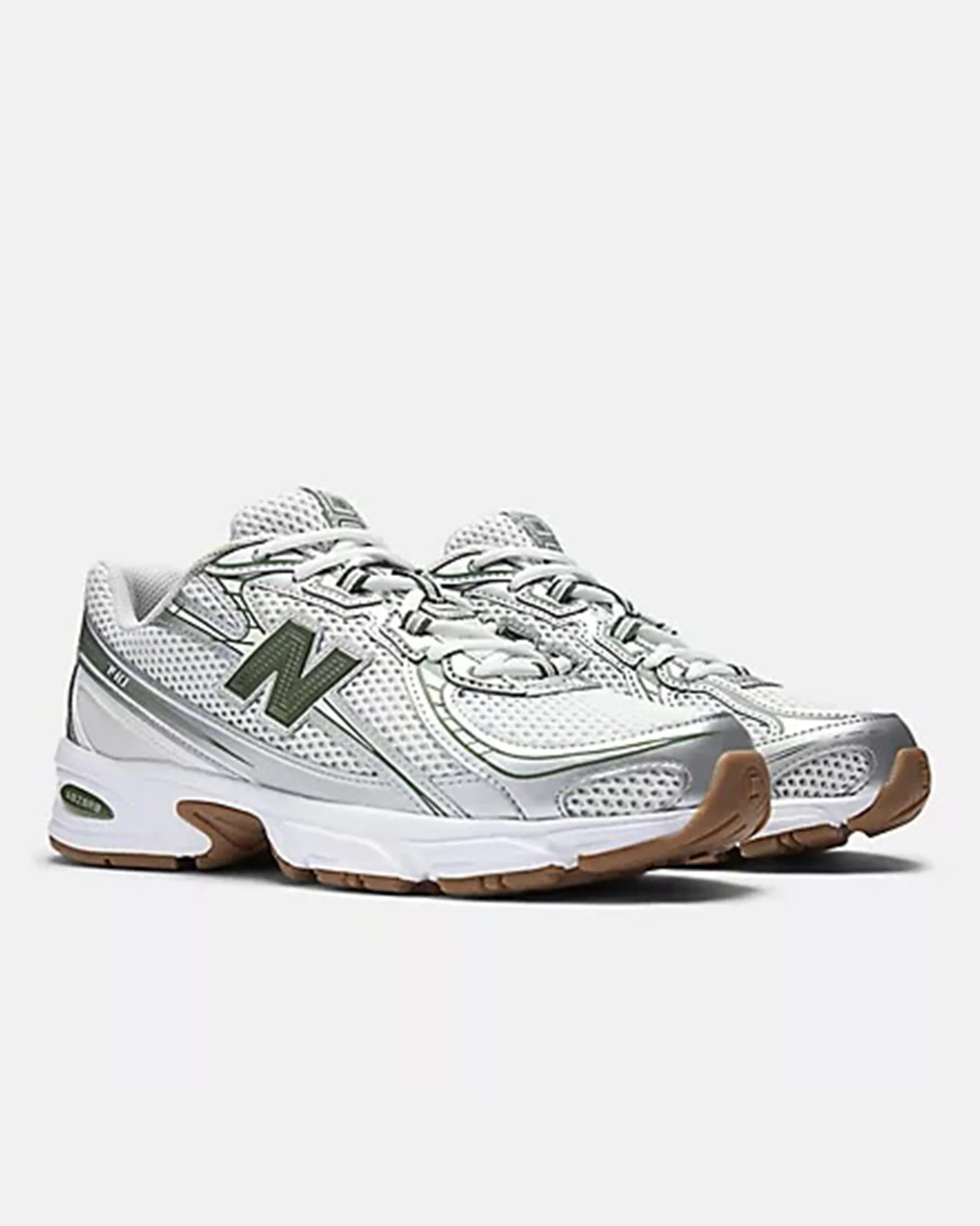 740 Shoes - Grey Matter/Dark Alpine Green/Reflection - Image 2