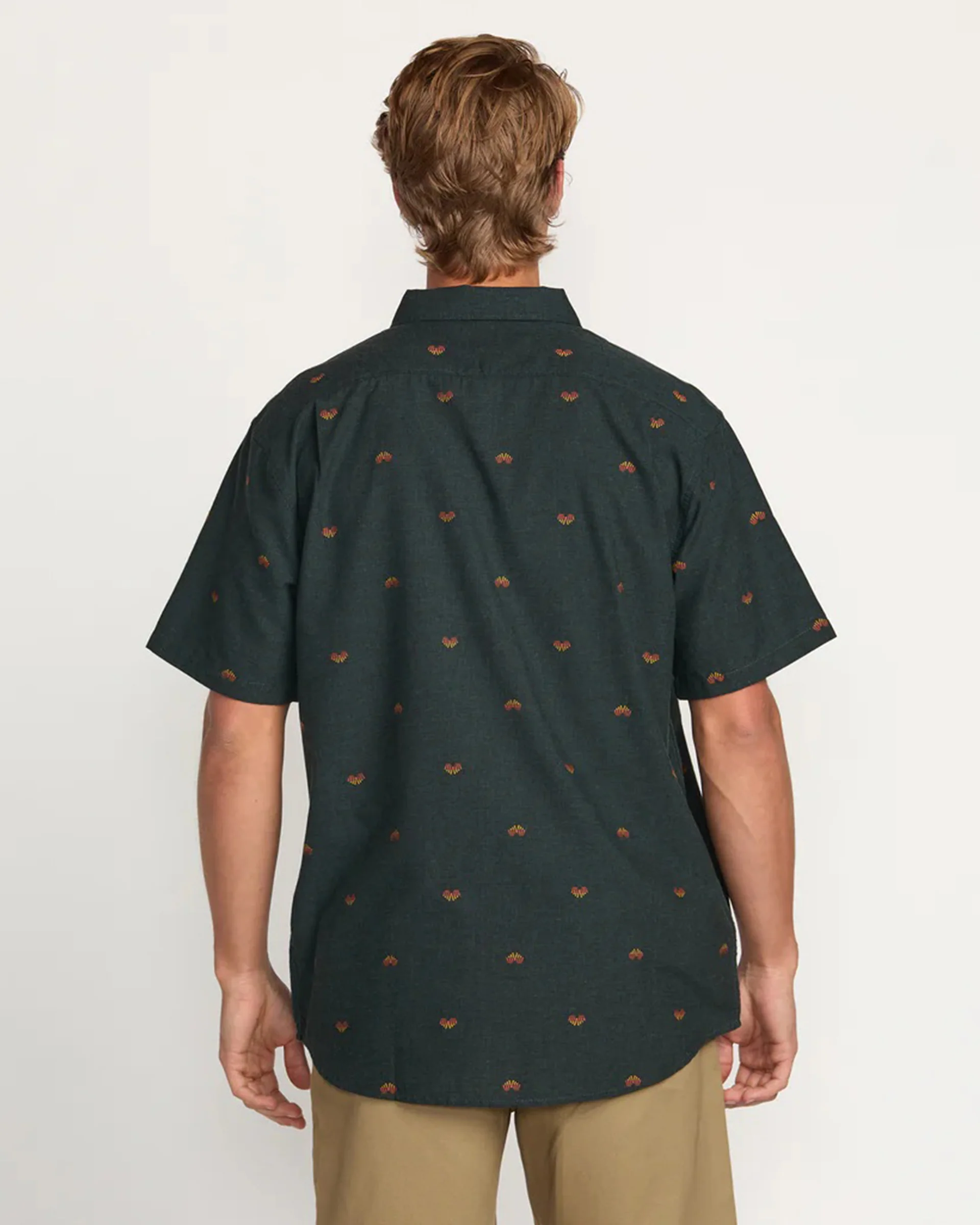All Day Jacquard S/S Shirt - Stealth - Image 2