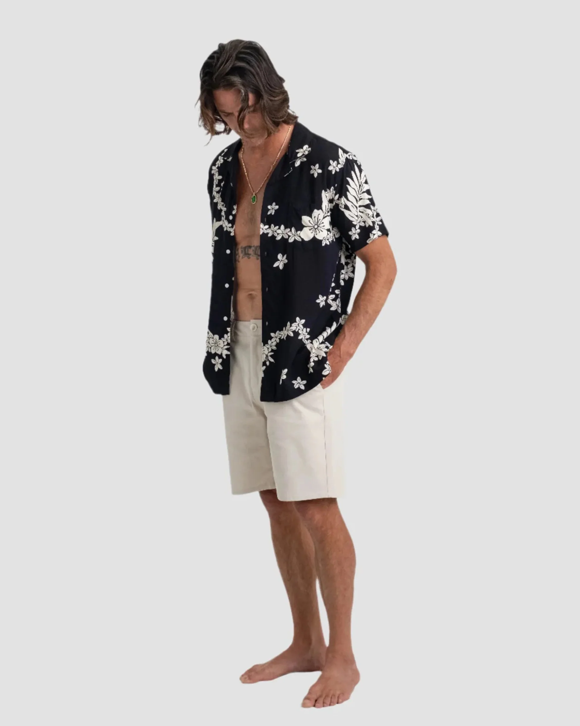 Aloha S/S Shirt - Black - Image 3