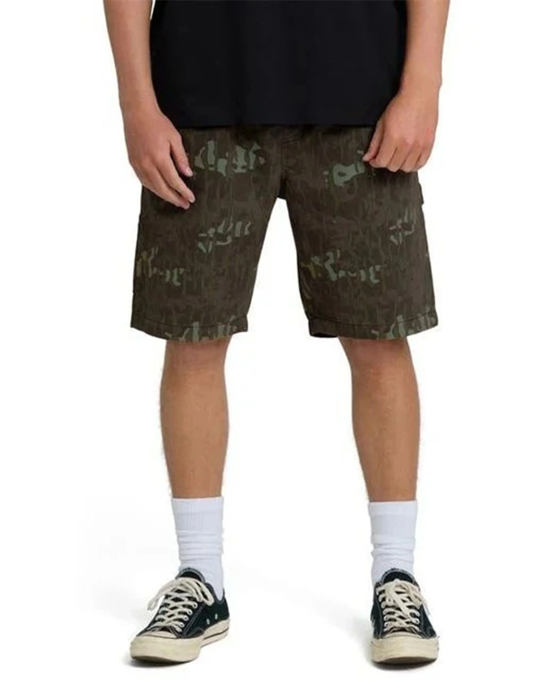 Bad Dog Elastic Shorts - Camo