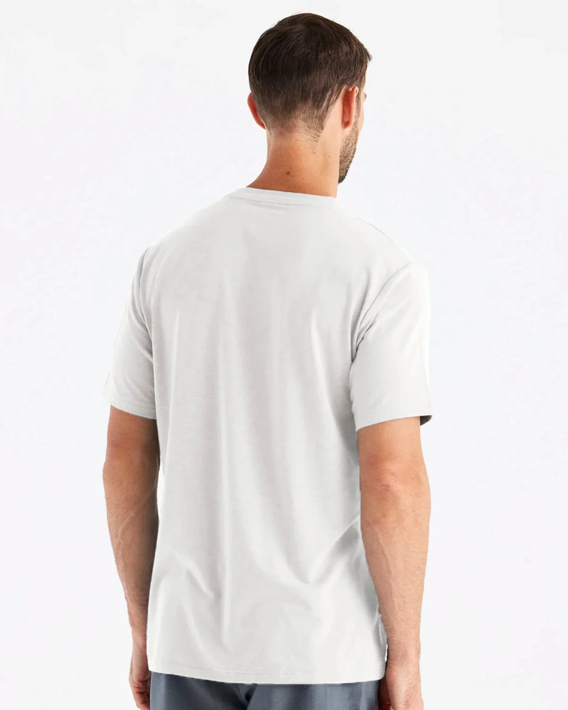 Bamboo Flex Pocket S/S T-Shirt - Bright White - Image 3