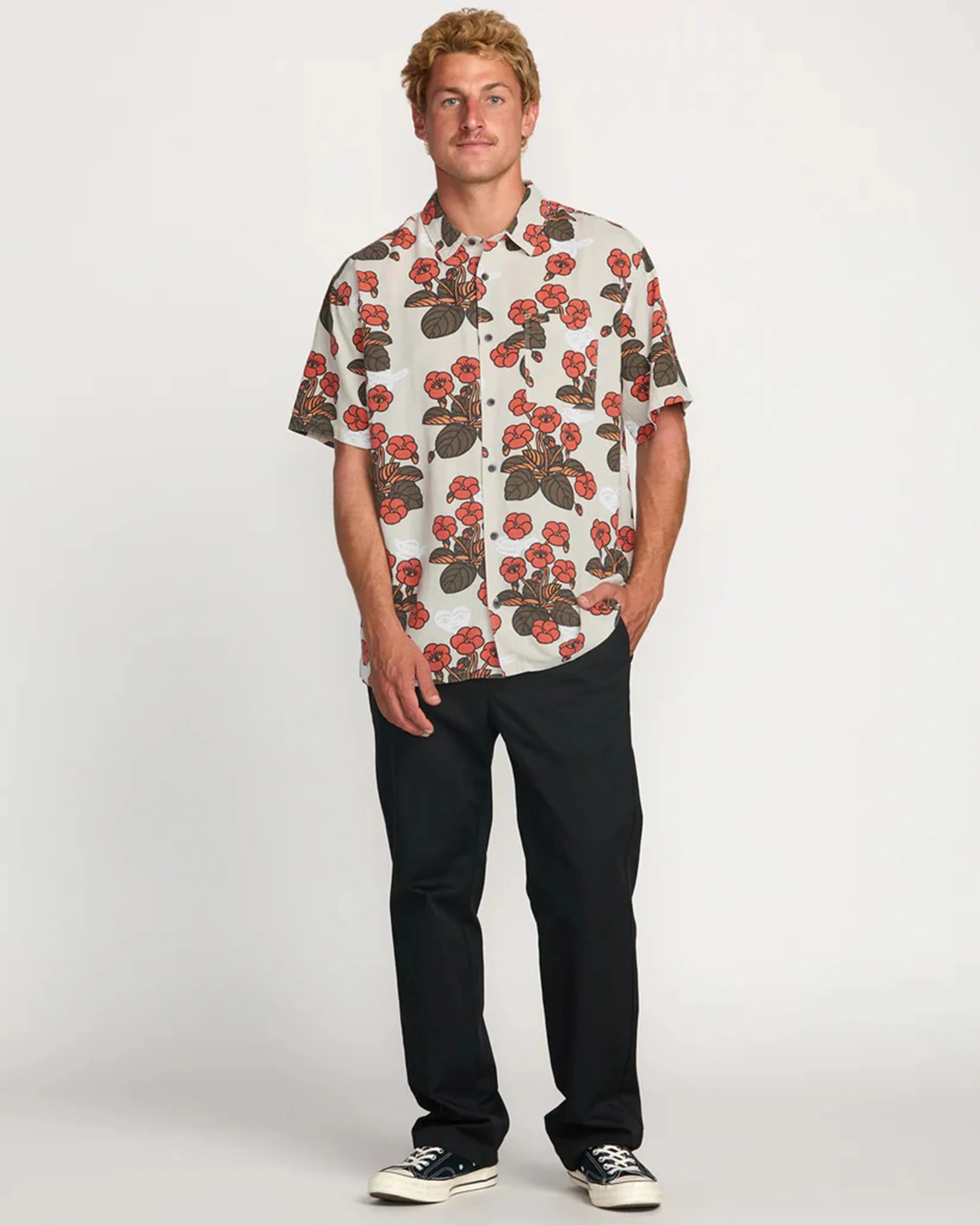Billabong x Mami Wata Icons S/S Shirt - Stone - Image 7