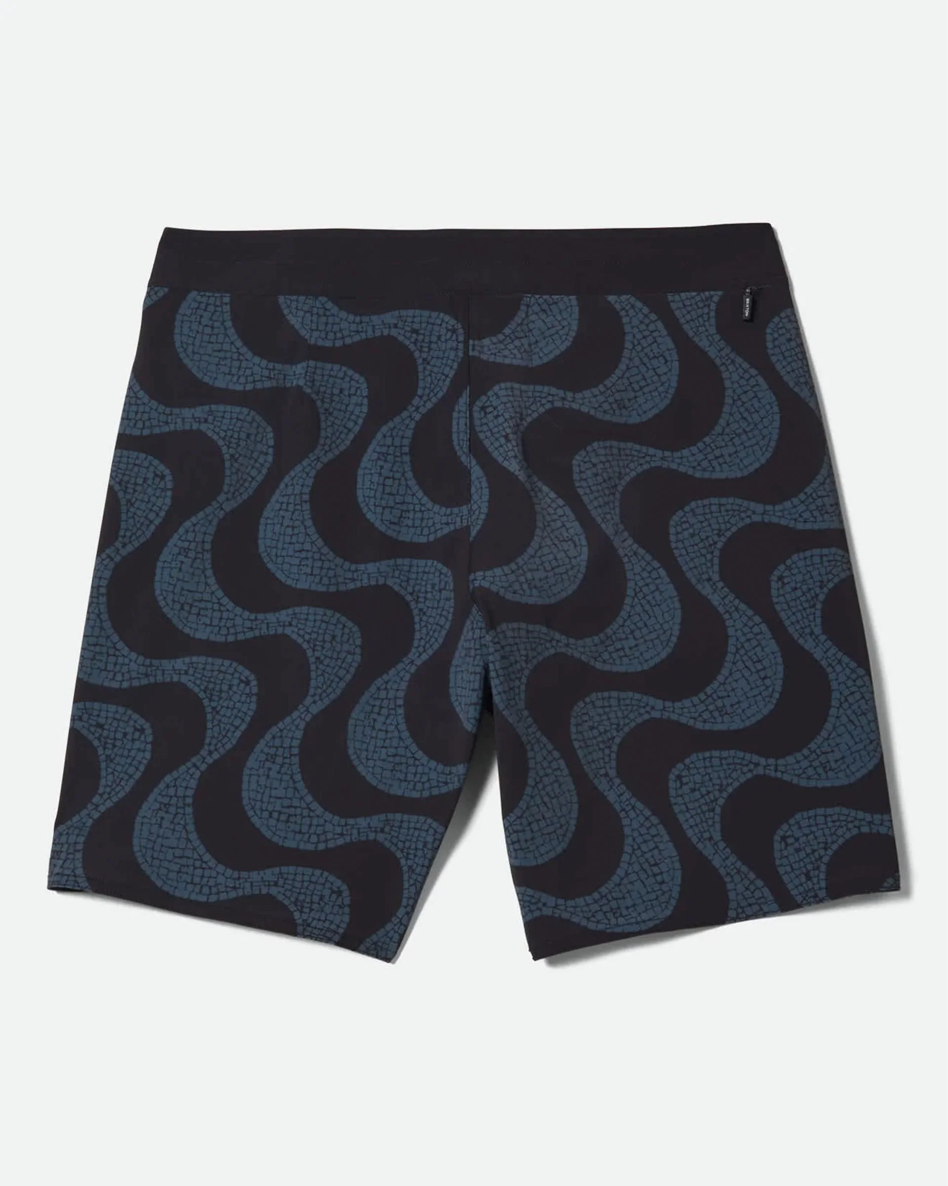 Blitz 19" Boardshort - Black/Future Grey Warped Tile - Image 7