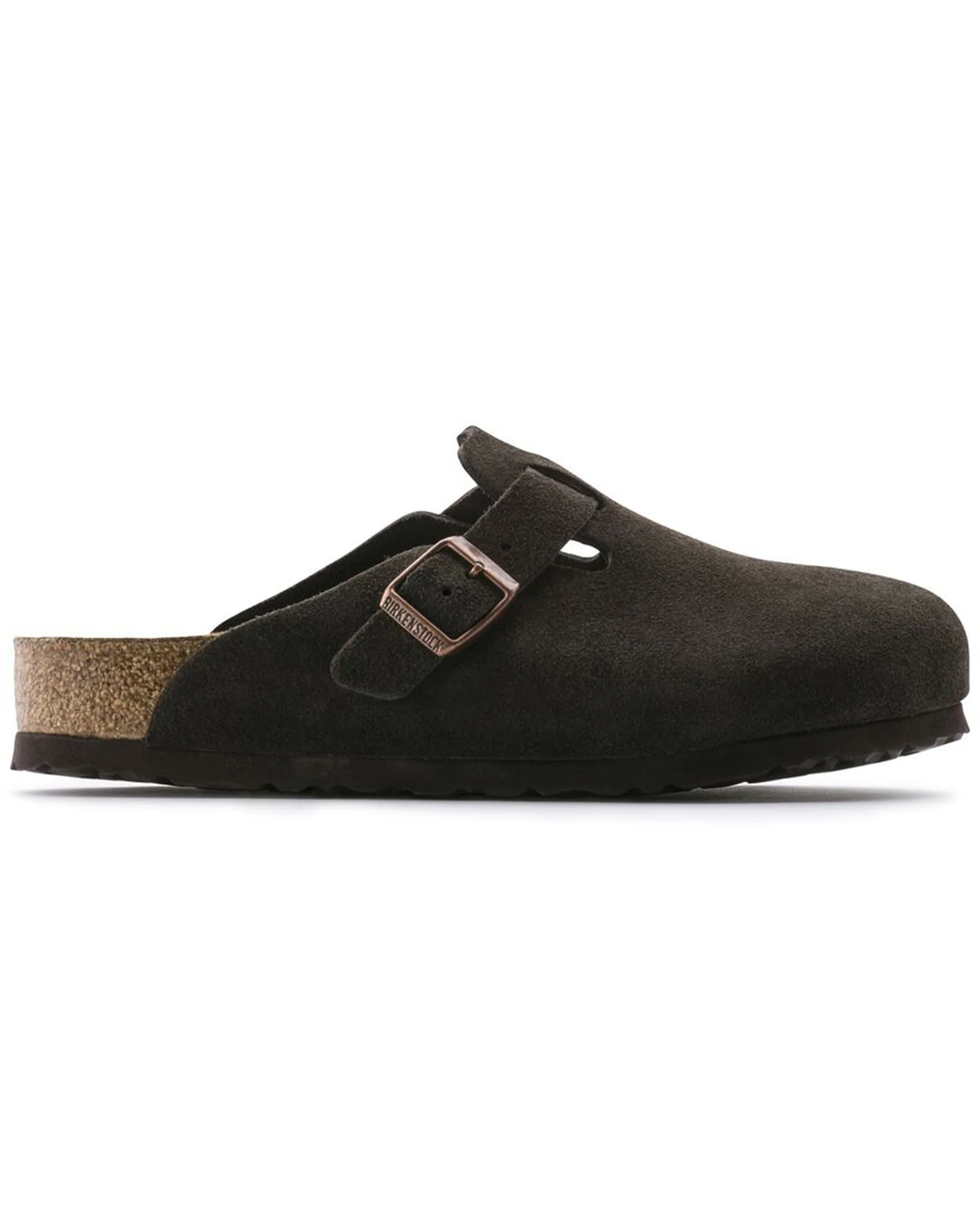 Boston Soft Footbed Suede Leather (Narrow) - Mocha - Image 5
