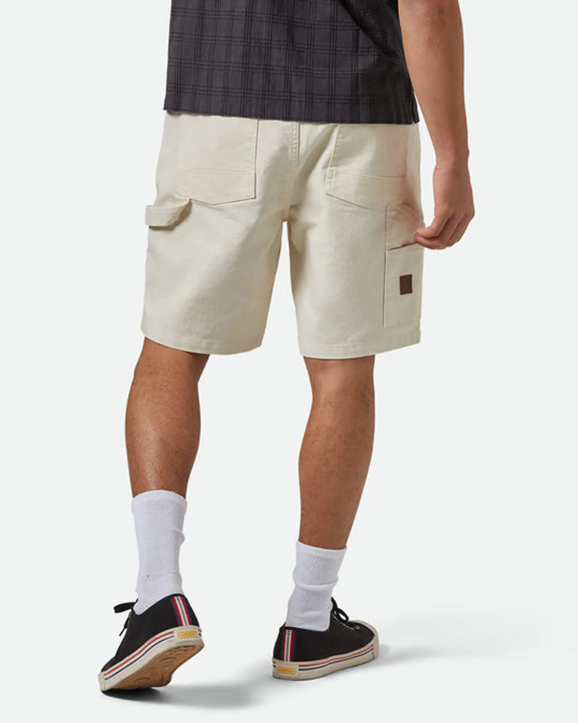 Builders Carpenter Baggy Short - Egret White - Image 5