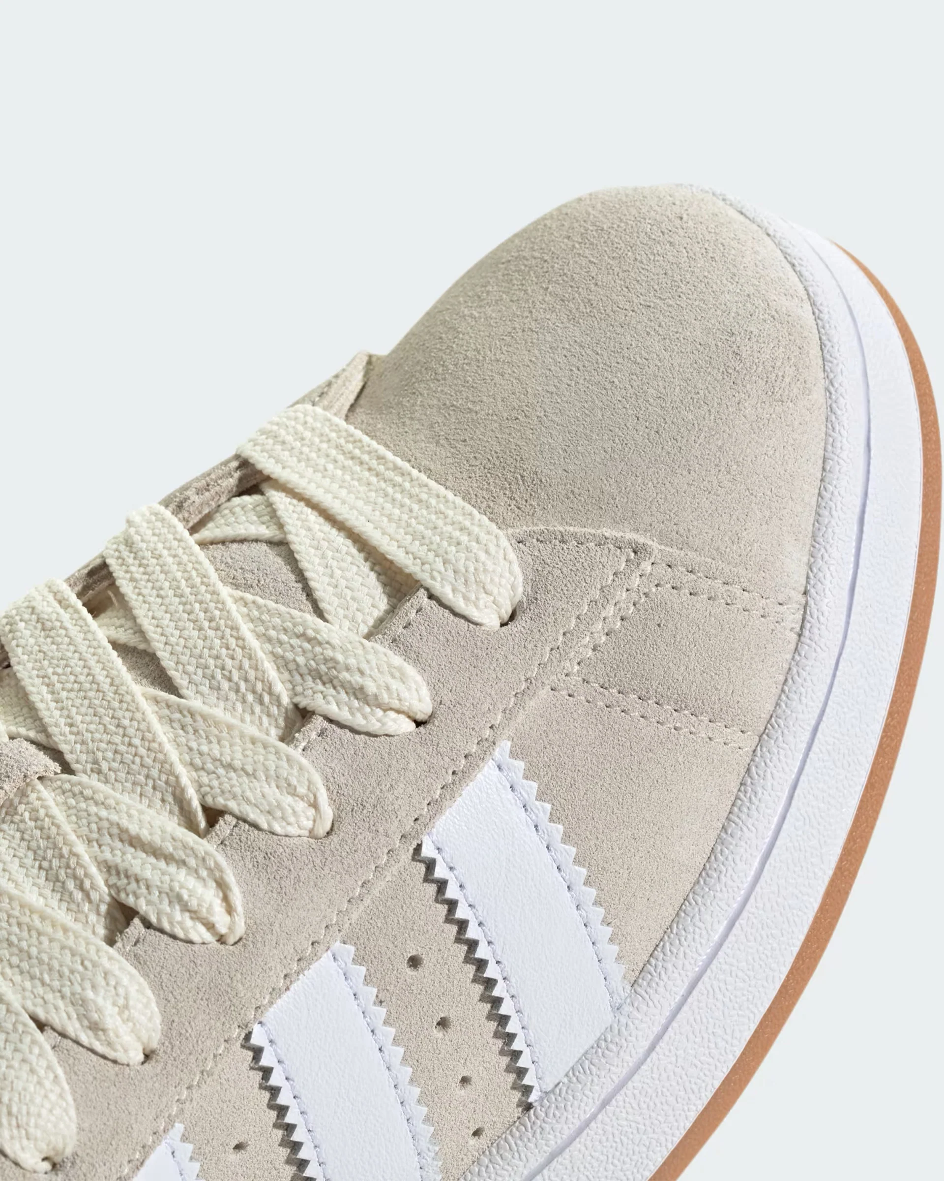 Campus 00s Shoe - Wonder White/Cloud White/Gum - Image 9