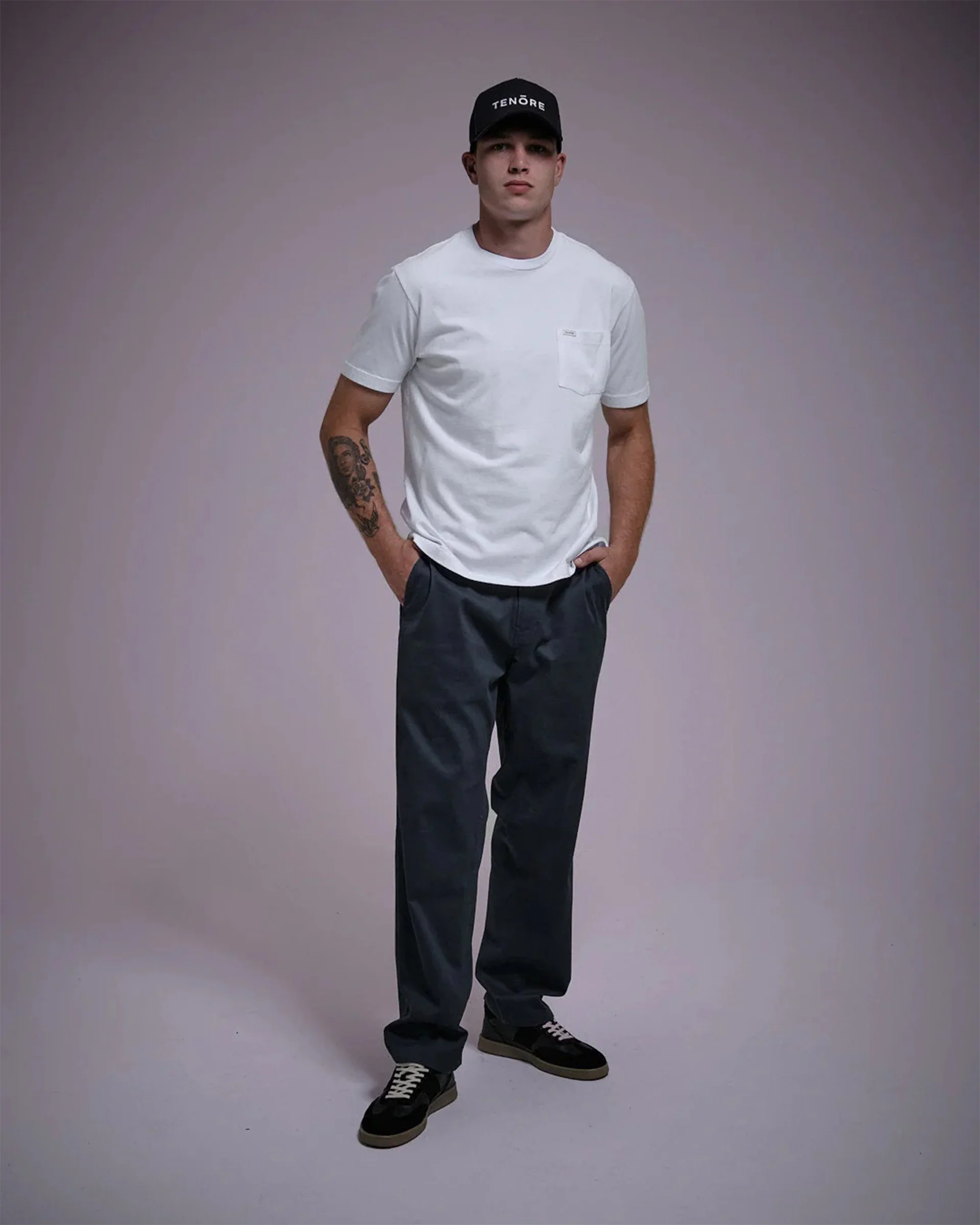 Classic Pocket S/S T-Shirt - White - Image 4