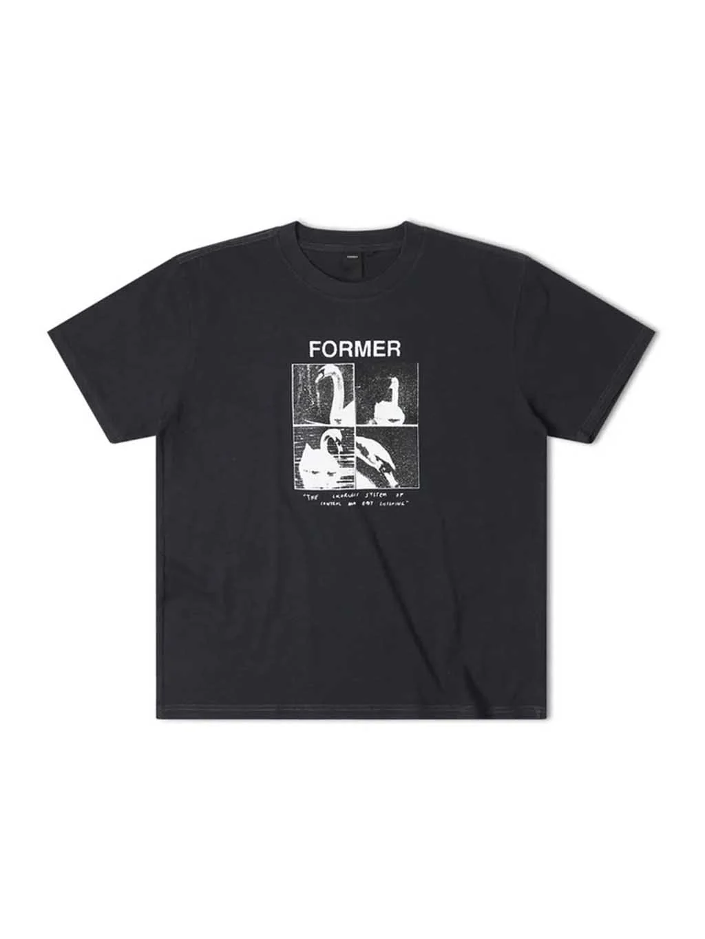 Cygnet S/S Tee - Washed Black - Image 3
