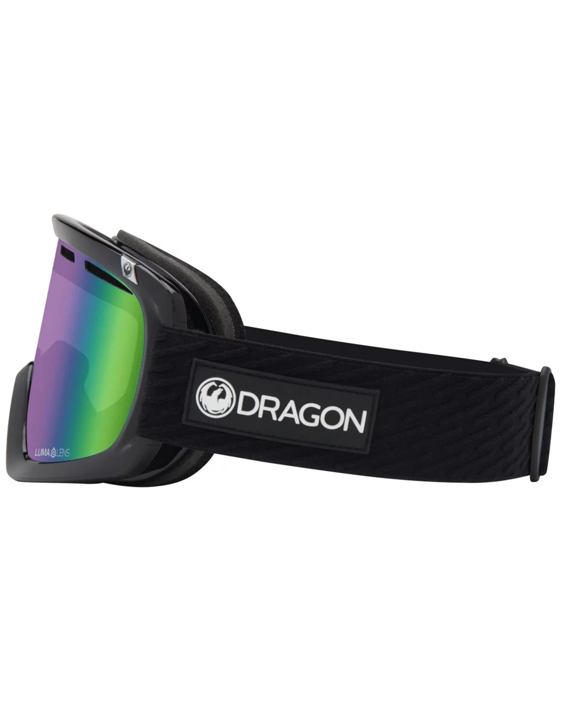 D1 OTG With Ion Lens Snow Goggles - Icon Green/Lumalens Amber Lens - Image 3