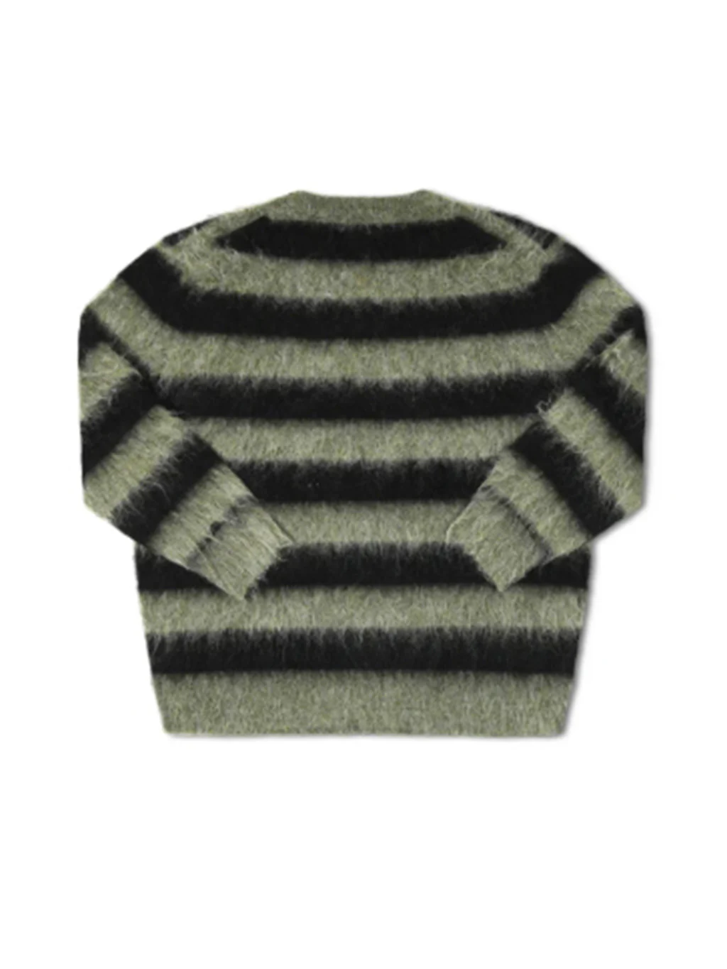 Dion Stripe Knit Crewneck Sweater - Image 4