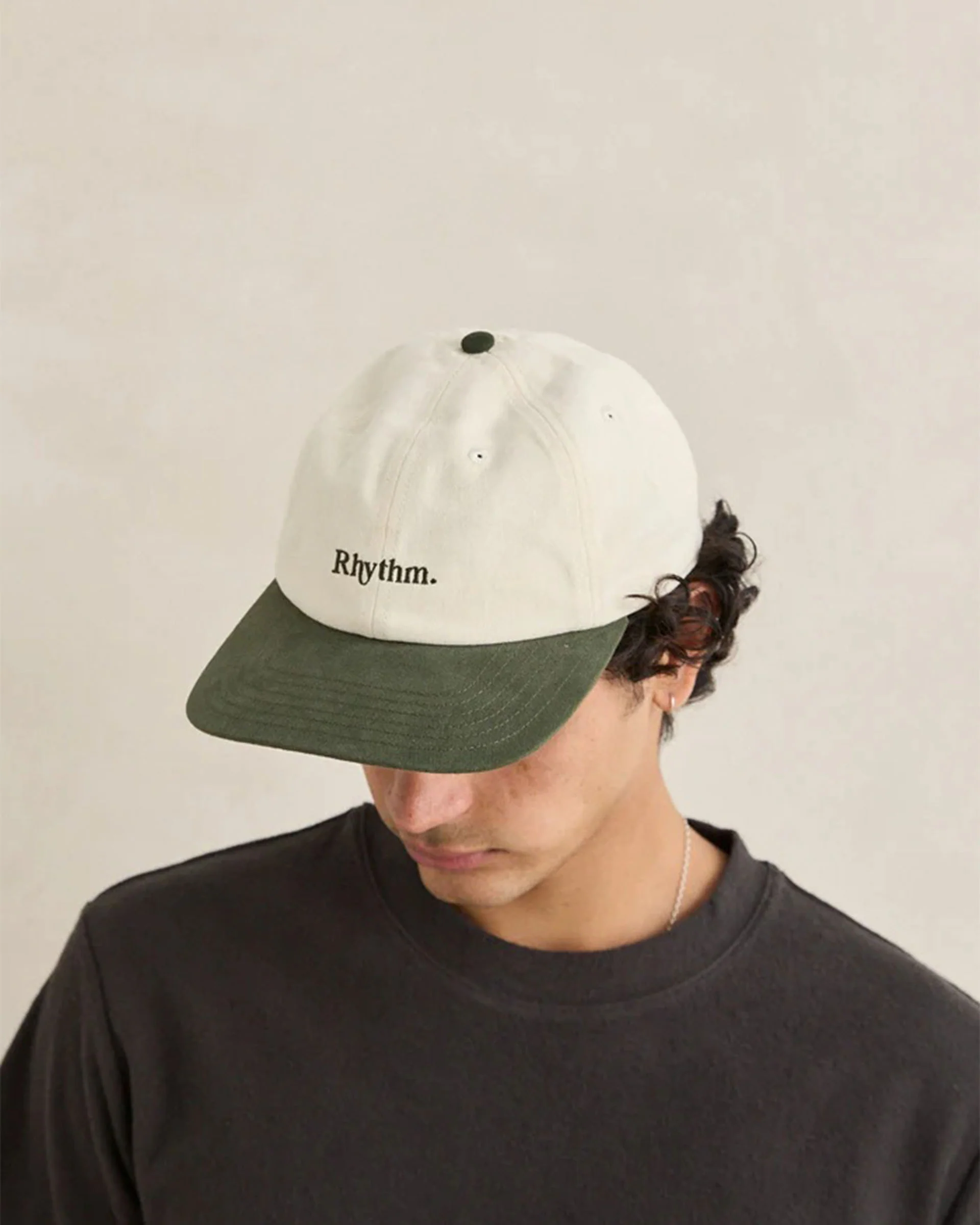 Essential Brushed Twill Cap - Stone - Image 3
