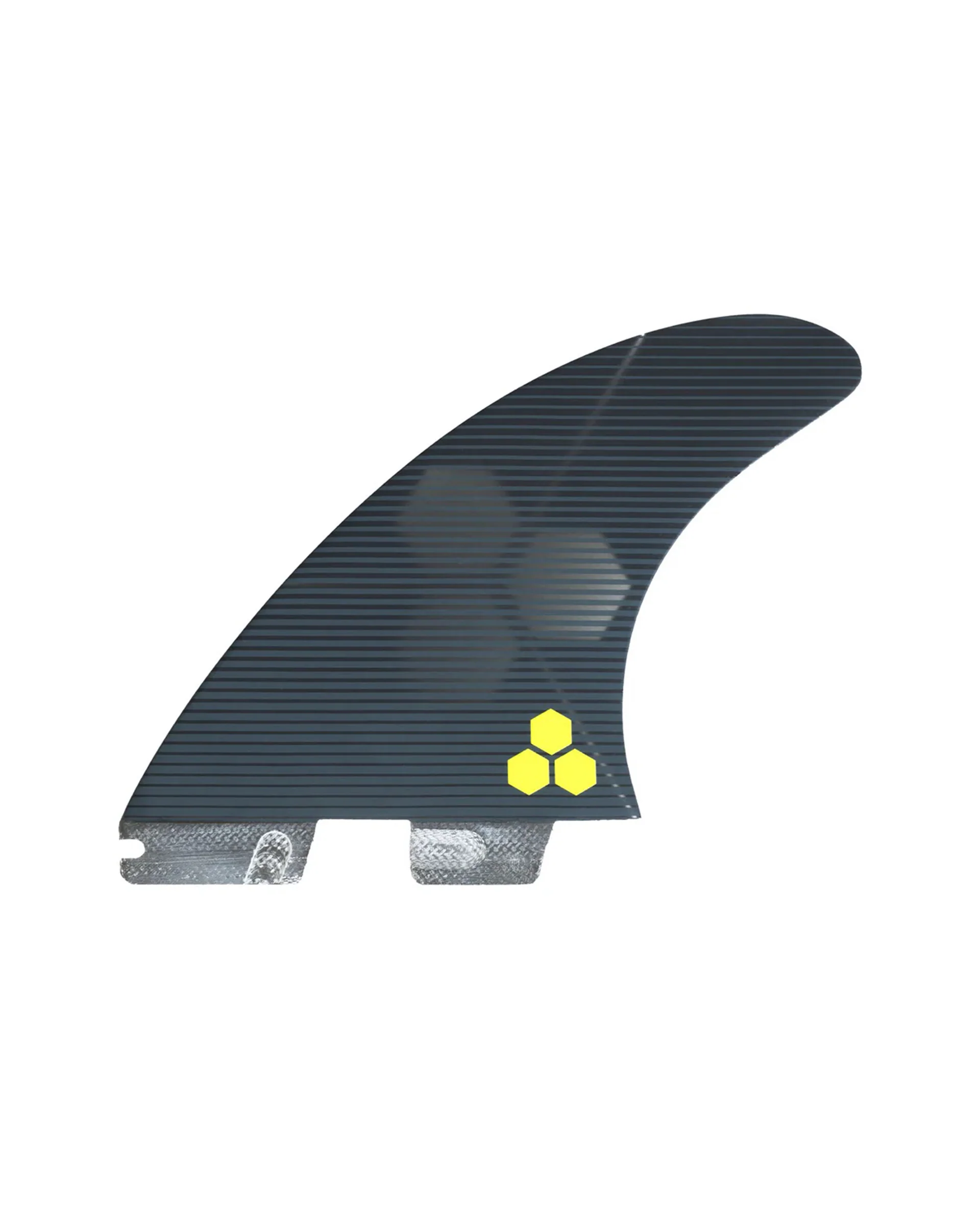 FCS II Al Merrick PG Pro Tri Fin Set - Black/Acid - Image 2