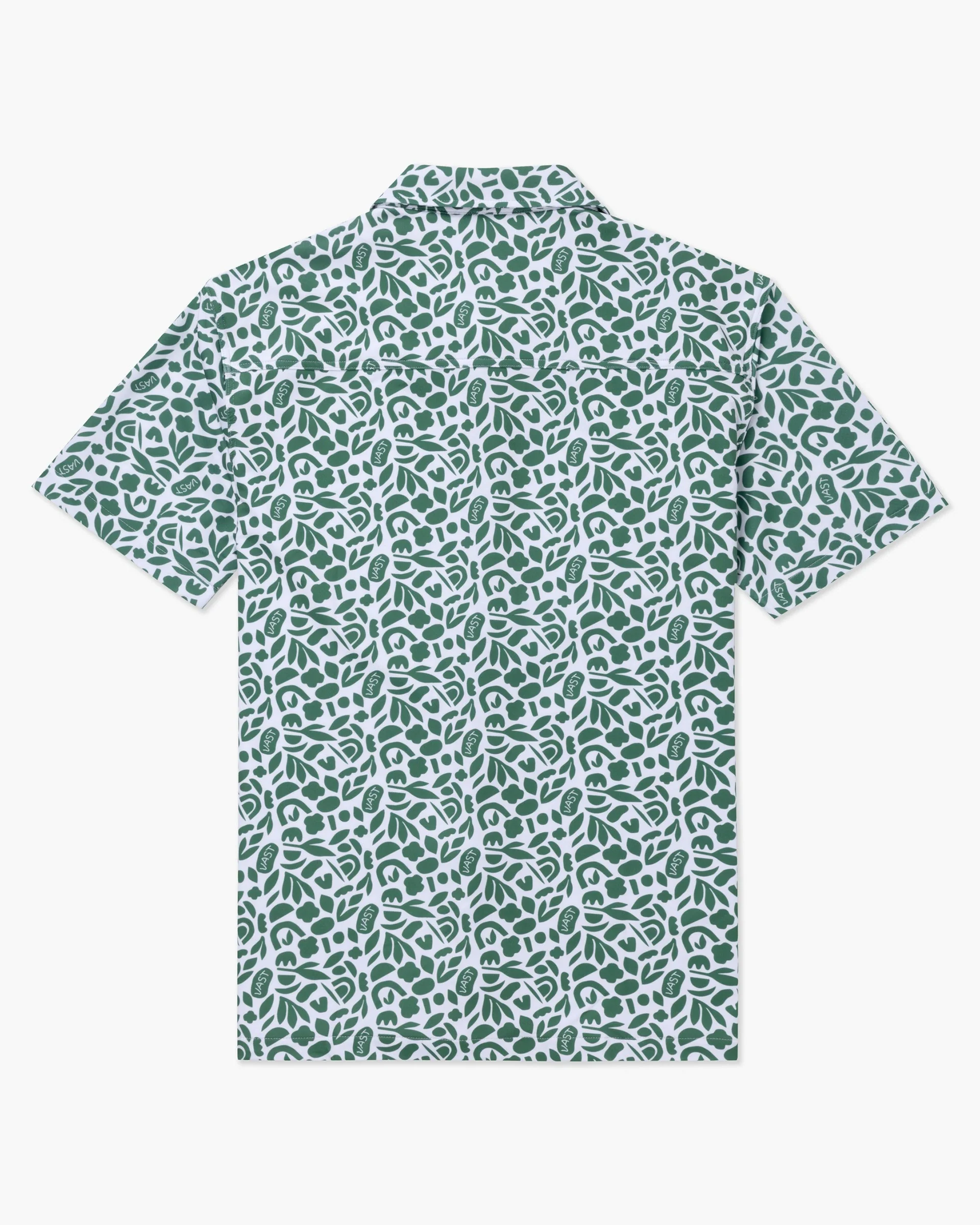 Foliage Button Up Shirt - Green - Image 2