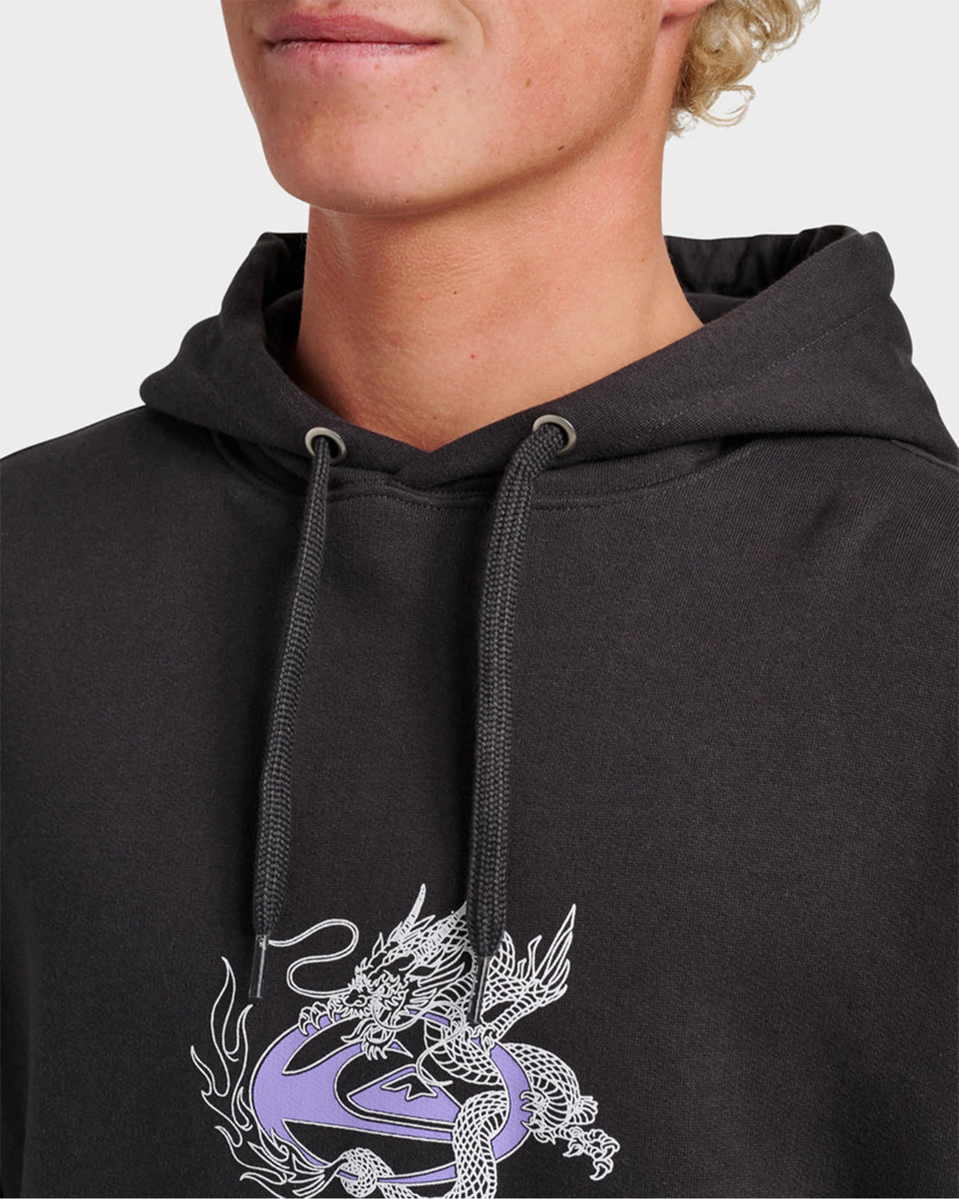 Graphic P/O Hoodie - Phantom - Image 4