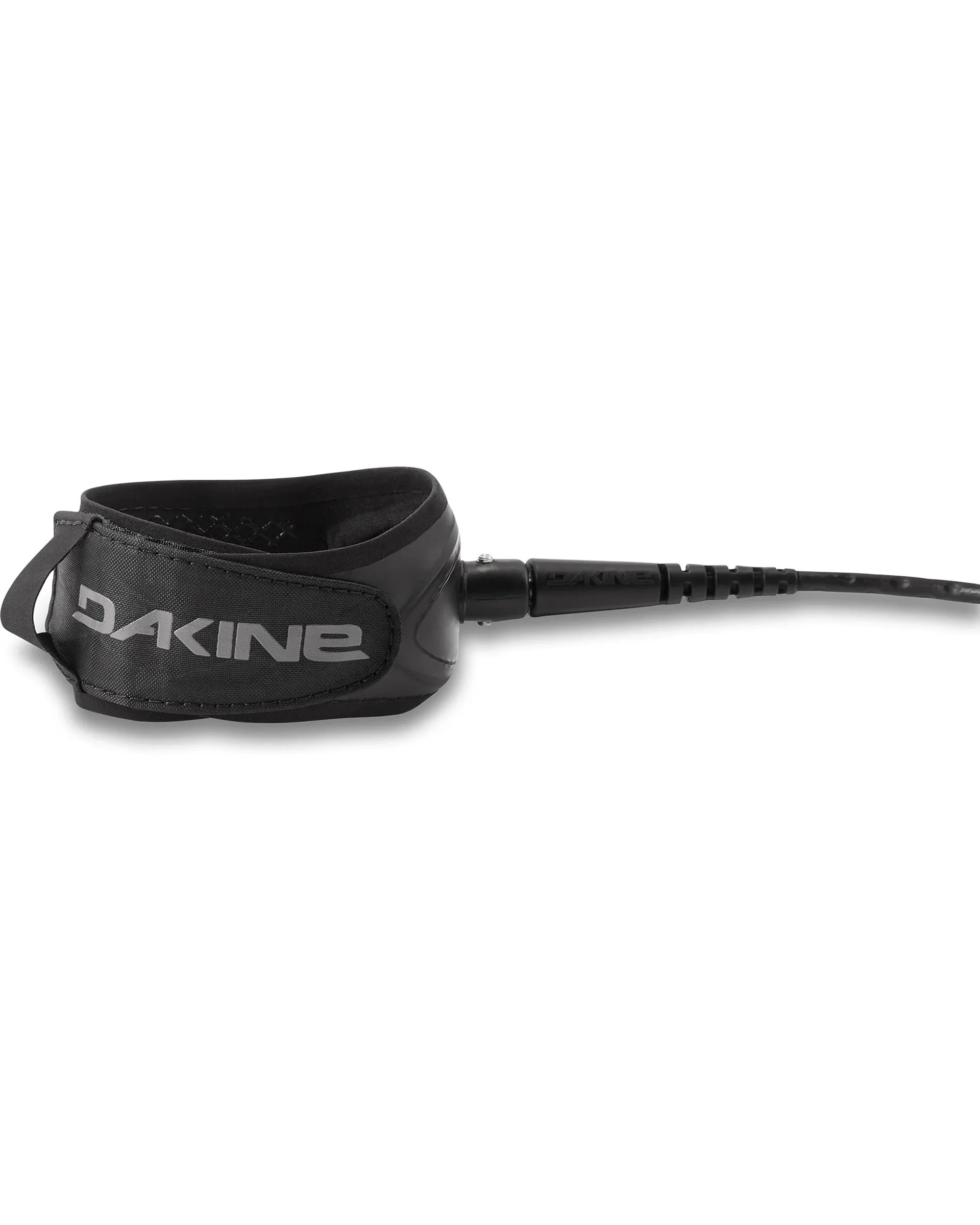 Kaimana Team 6' x 1/4" Surf Leash - Black/Grey - Image 2