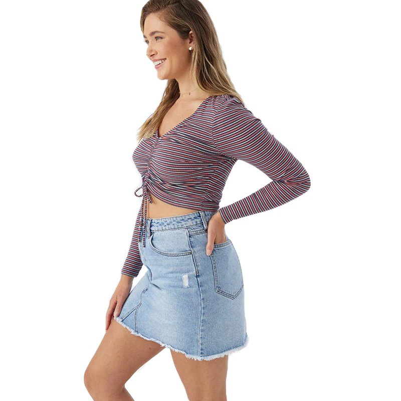 Leanne Stripe L/S Top - Image 3