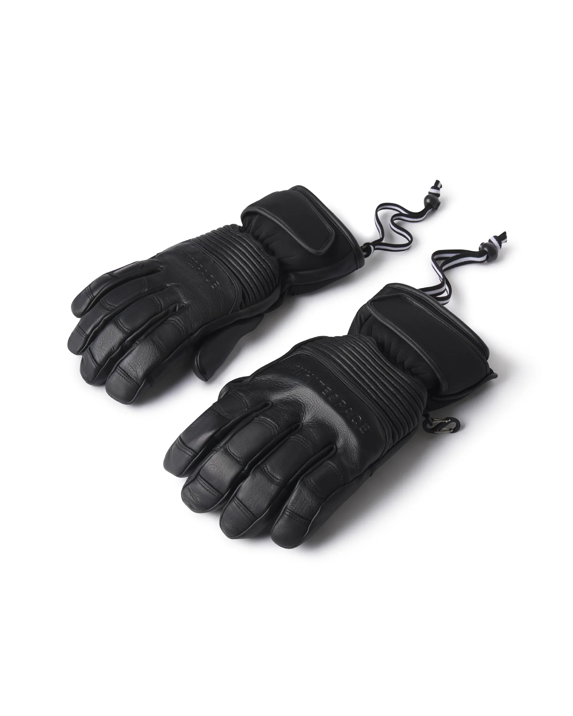 Leather Riding Gloves - Black Onyx - Image 2