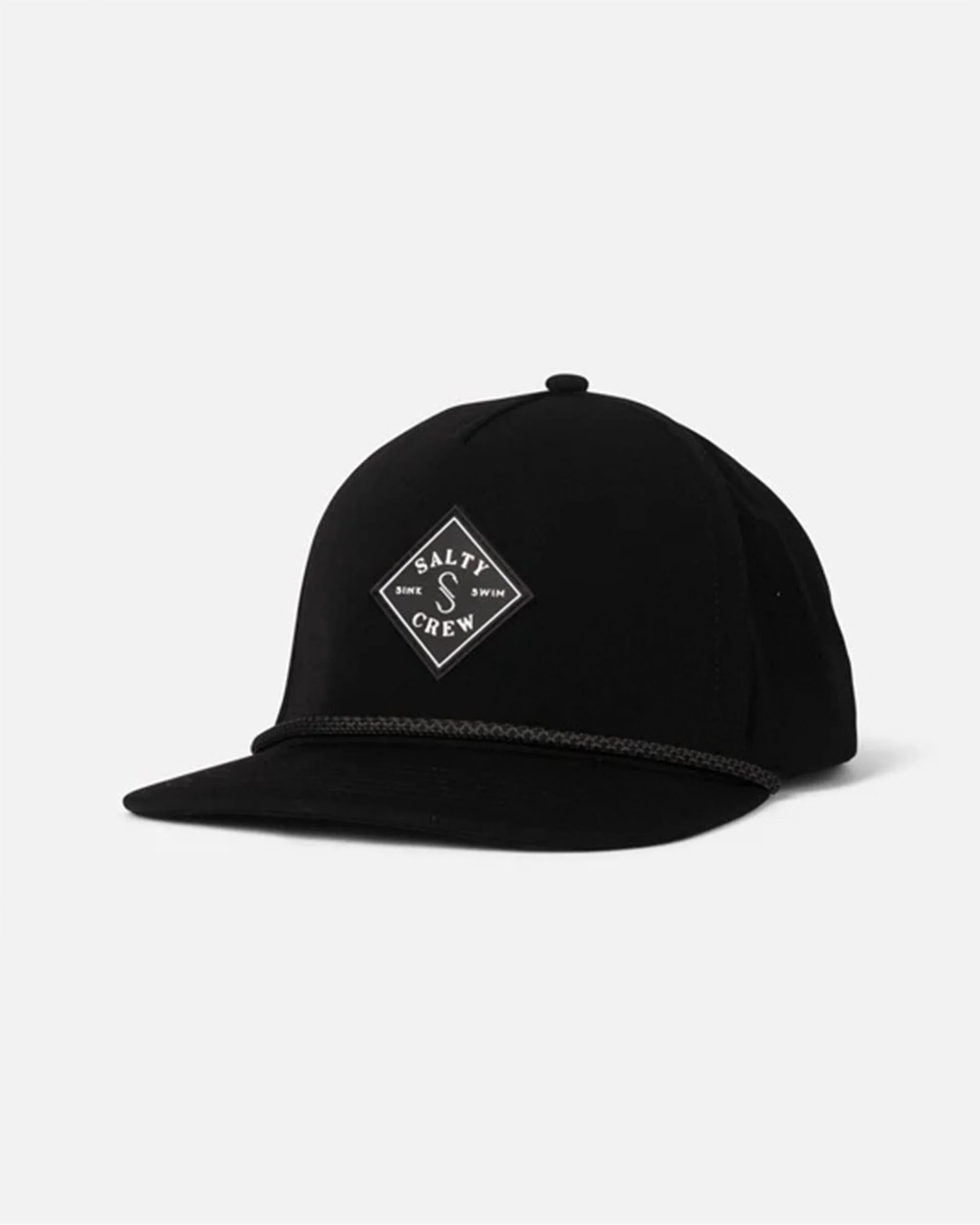 Long Range Snapback Hat - Black