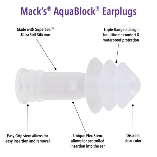 Mack's Aqua BlockĀ® Ear Plugs - Image 4