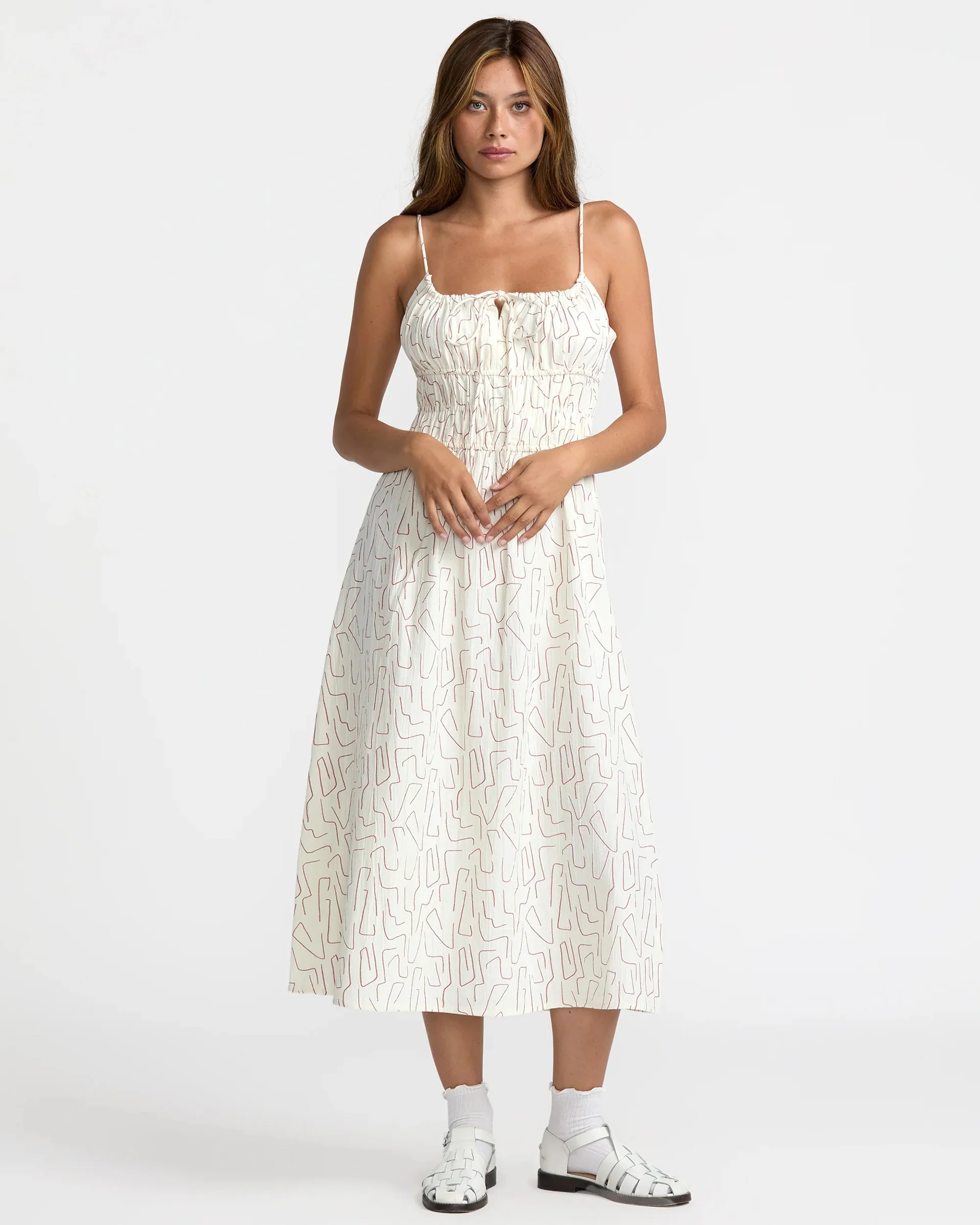 Maia Midi Dress - Cloud - Image 7