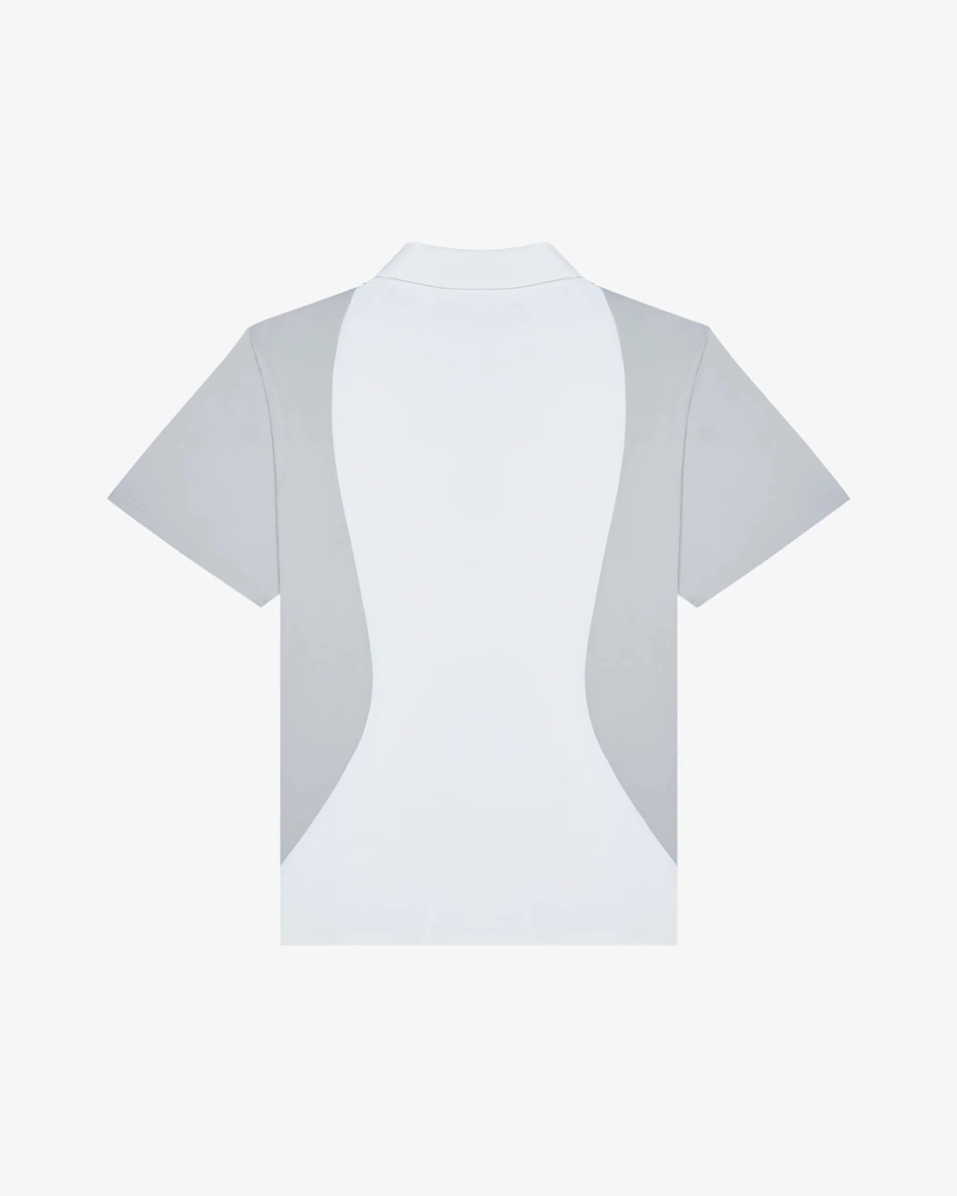 Malbon Performance Pique Polo - White/Silver - Image 5