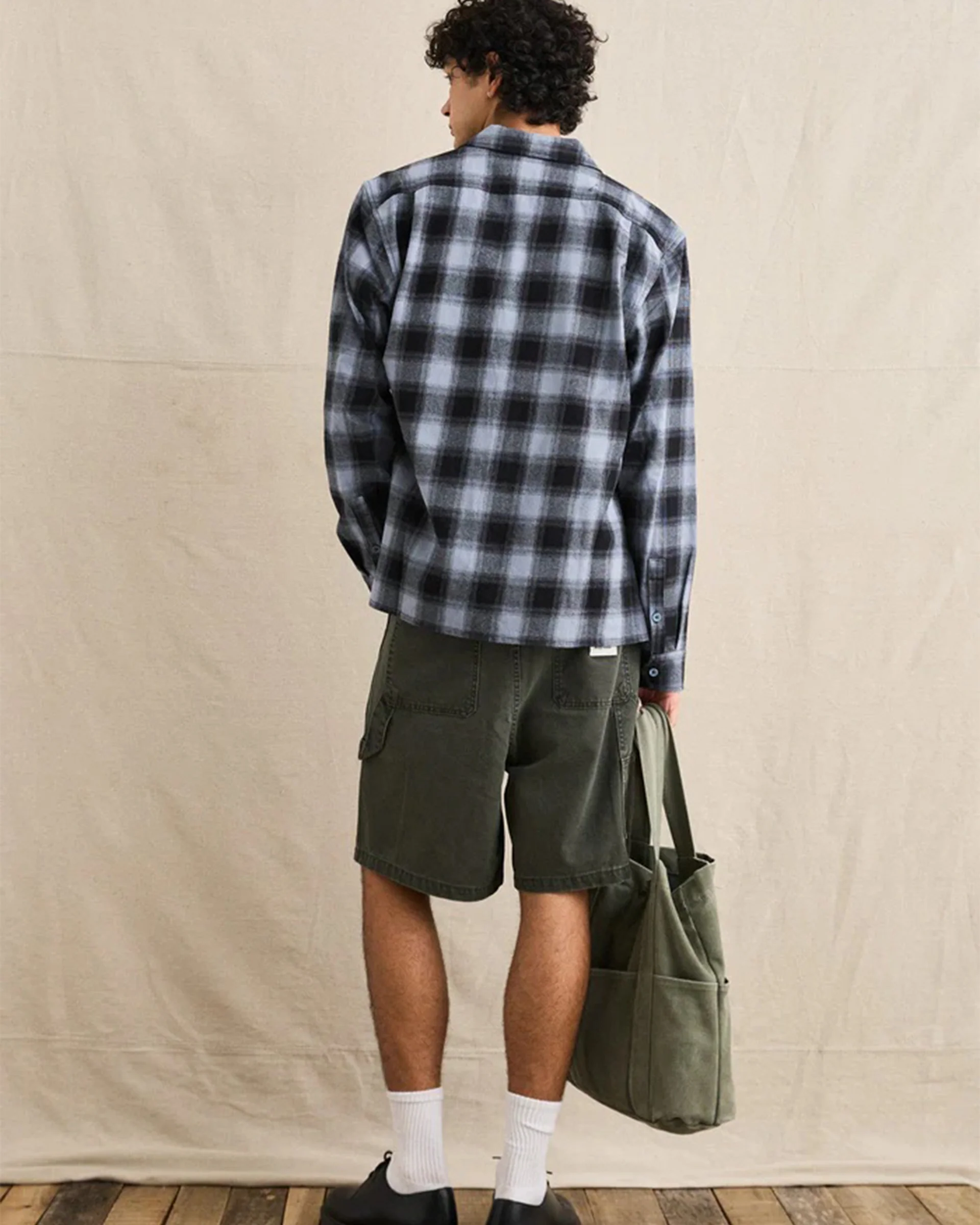 Merge L/S Overshirt - Mineral Blue - Image 5