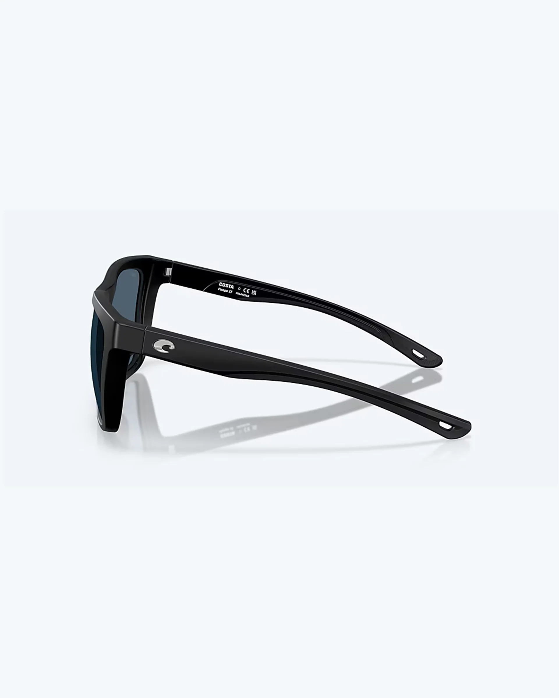 Panga II Polarized Sunglasses - Matte Black / Gray - Image 3