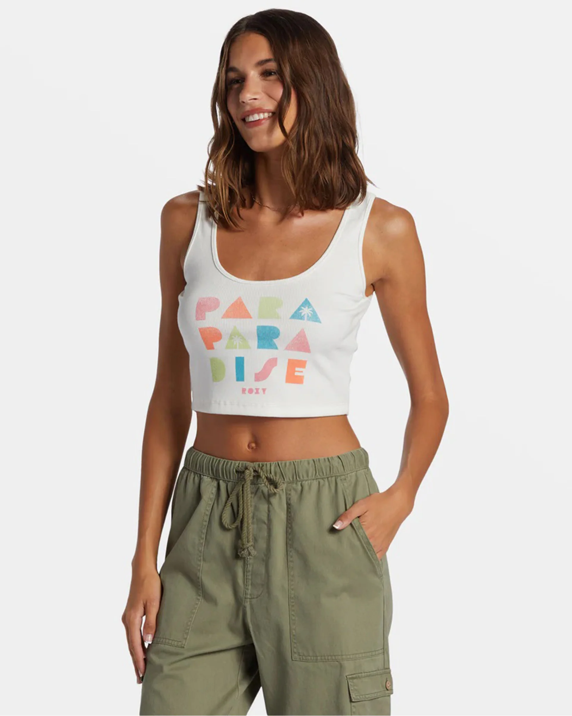 Para Paradise Cropped Tank Top (Past Season) - Image 5