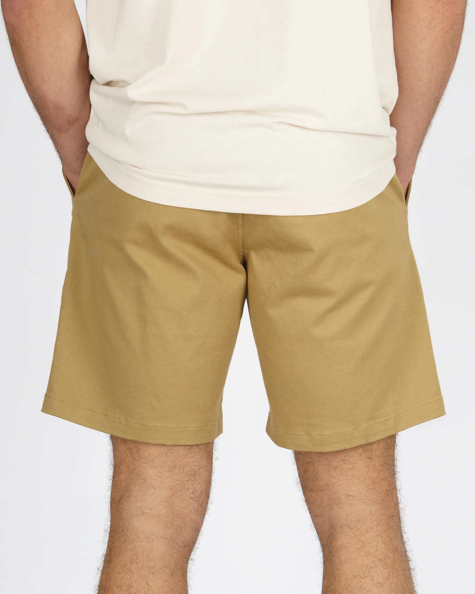 Perry 18.5" Twill Short - Khaki - Image 2