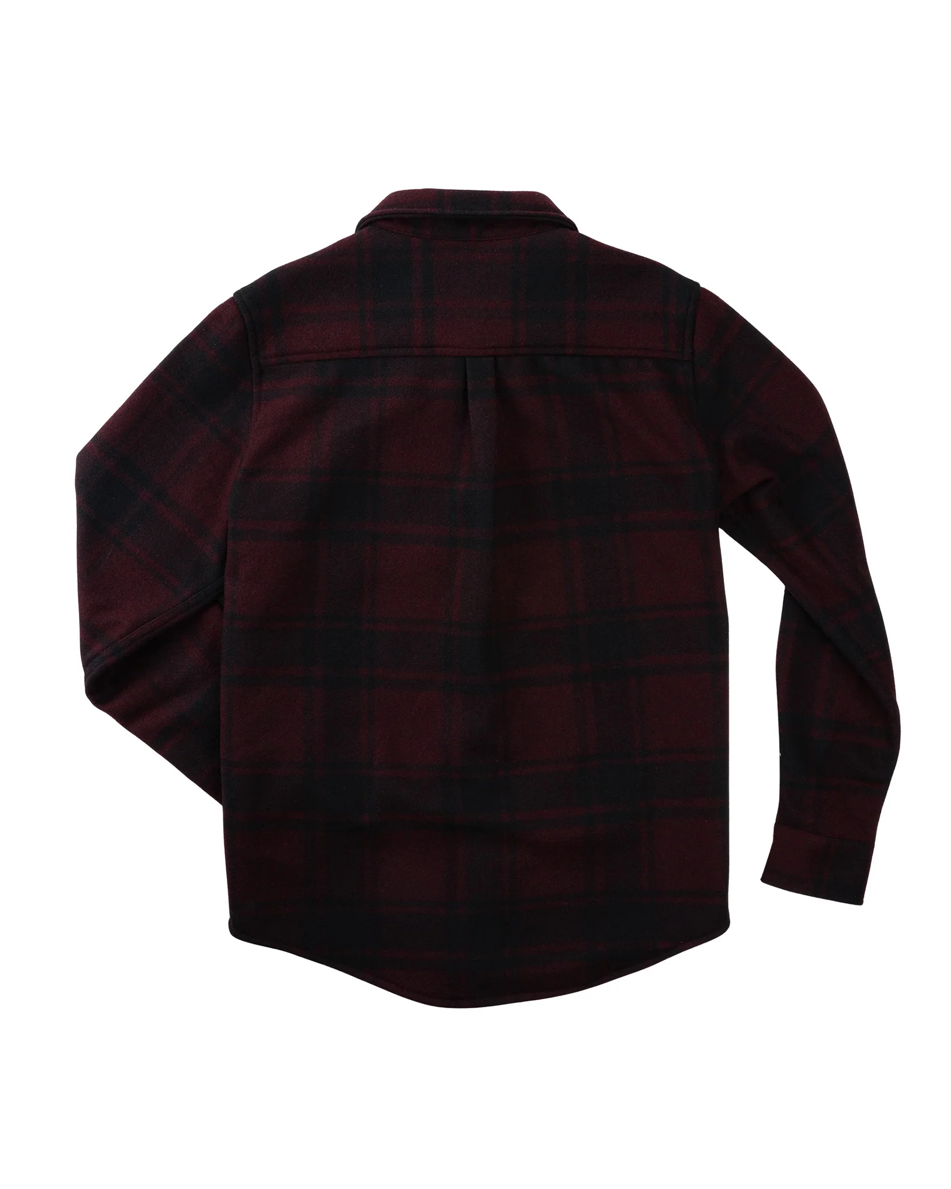 Pinedale Flannel - Black/Maroon - Image 7