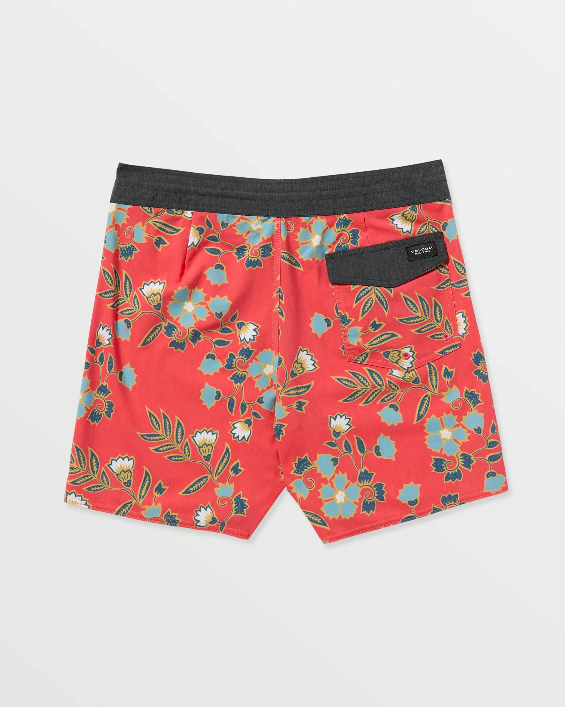 Psyche Cotton Stoney 17" Trunks - Chili Red - Image 7