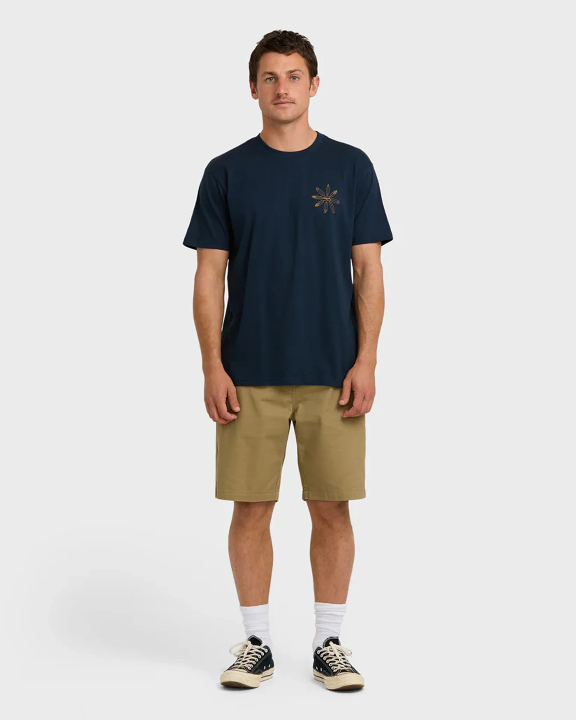 Quiver Premium S/S T-Shirt - Navy - Image 4