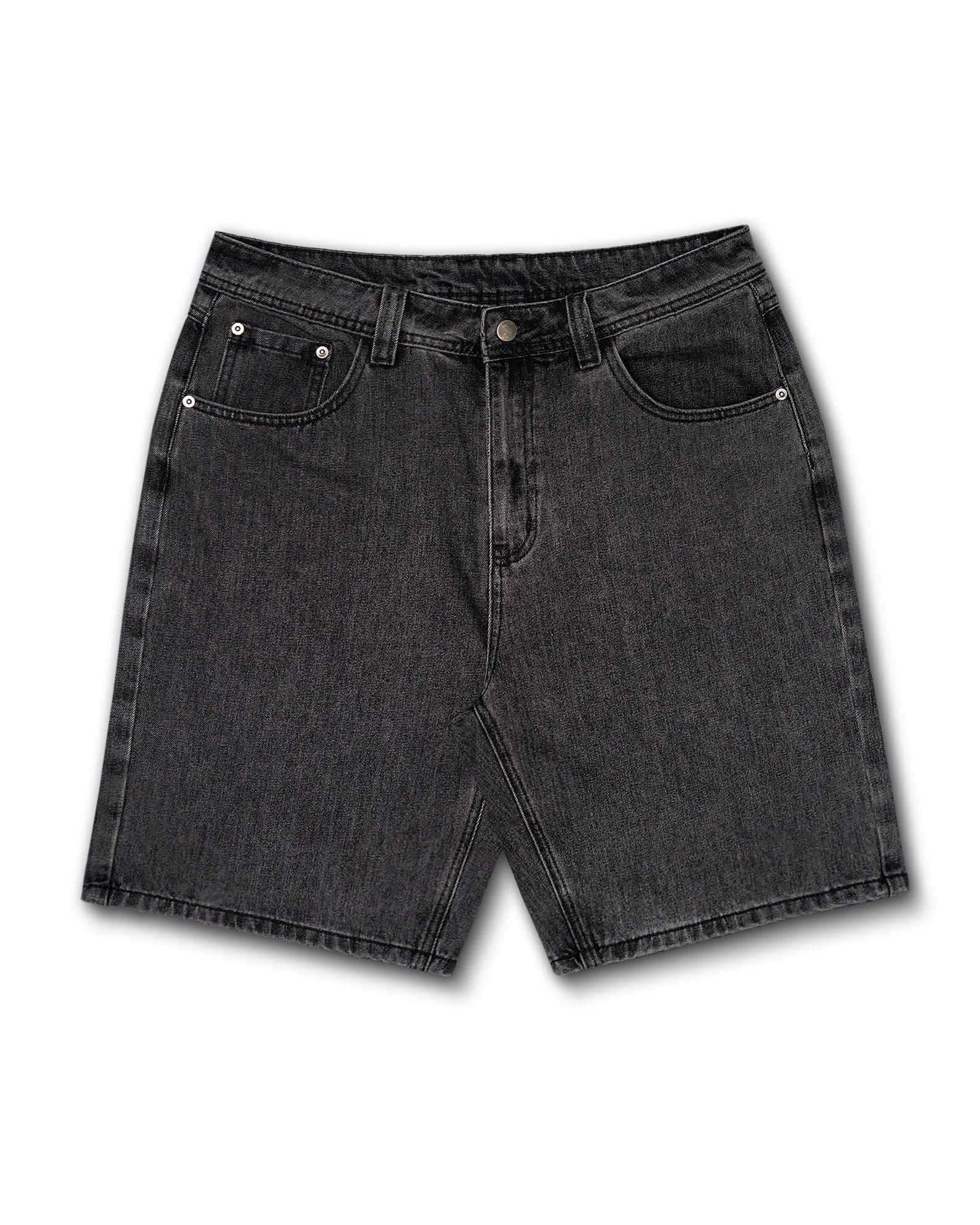 Revert Denim Shorts - Worn Black - Image 5