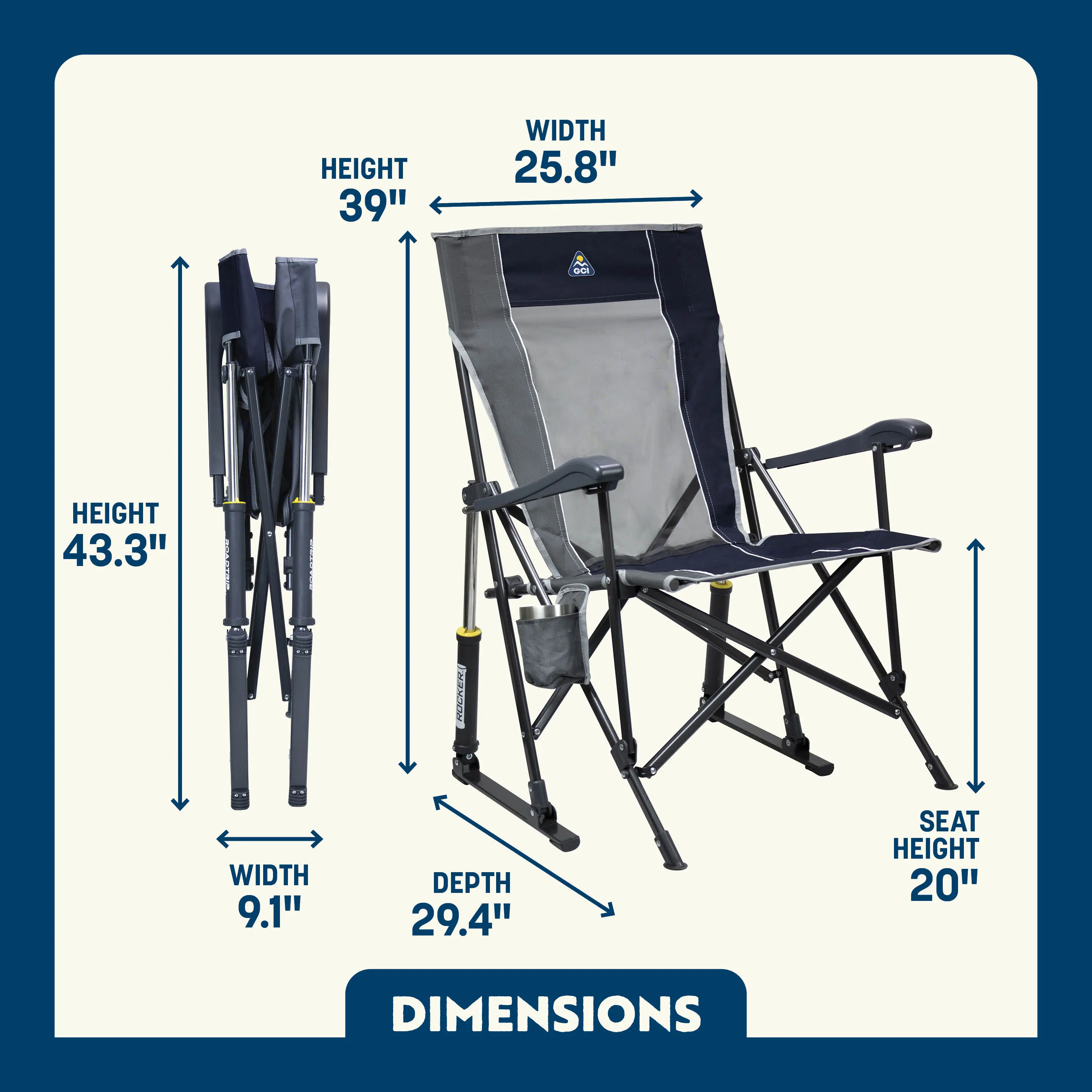 RoadTrip Rocker™ Chair - Image 21
