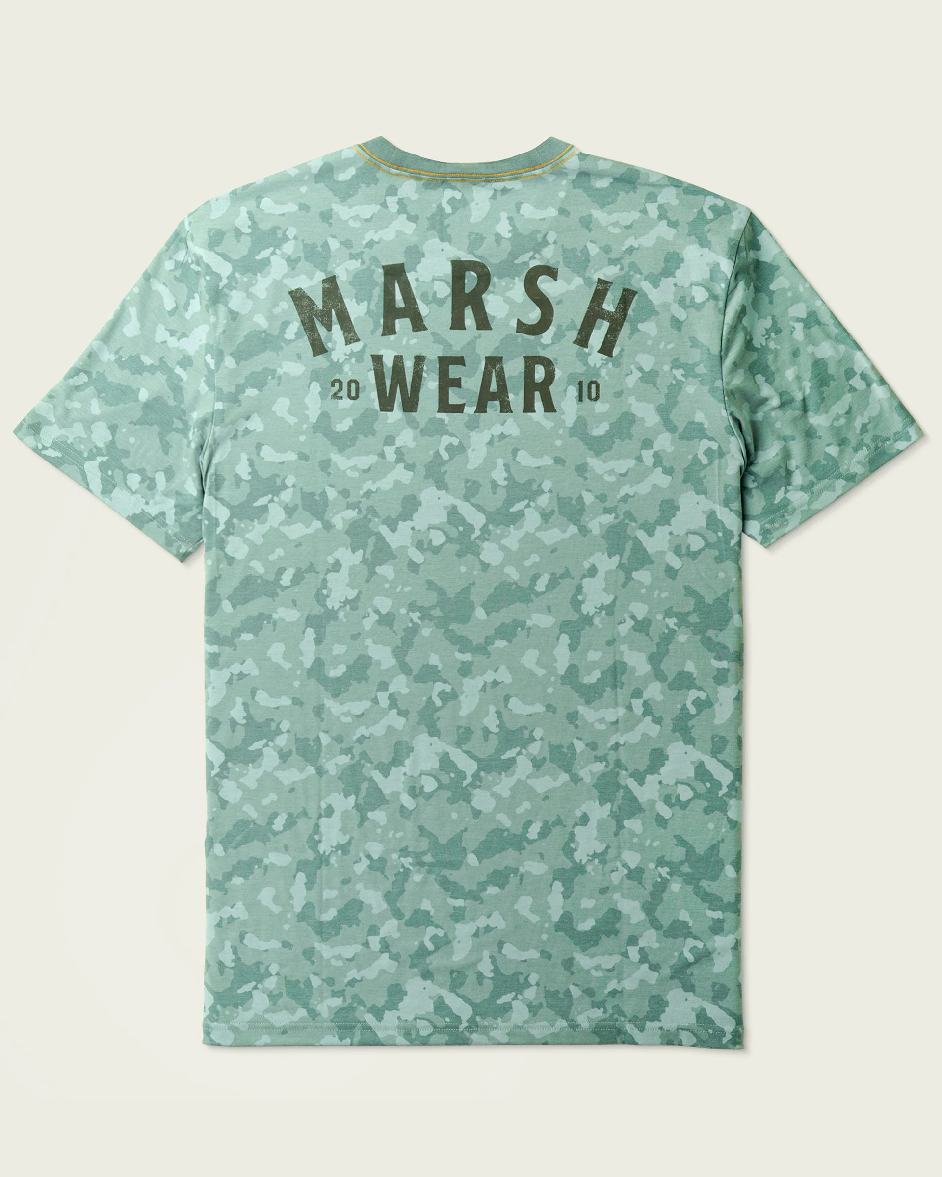 Stackhouse Tech Tee - Trellis Foxhole Heather - Image 4