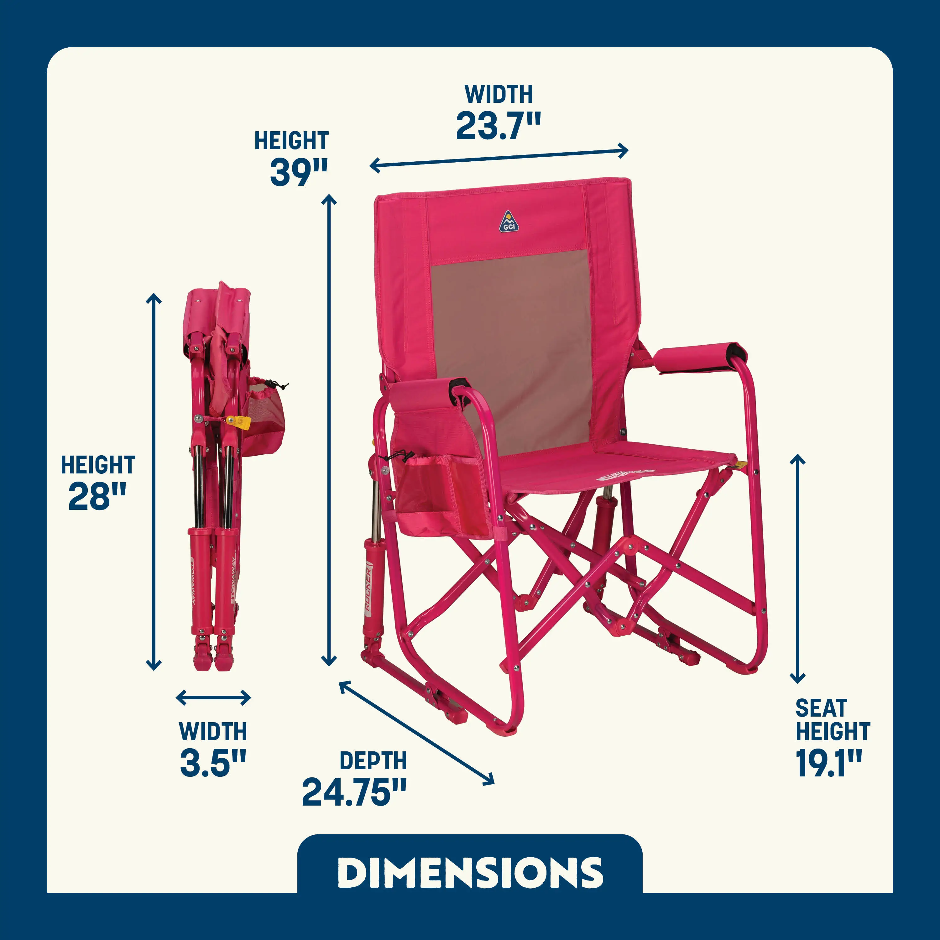 Stowaway Rocker™ Chair - Image 205