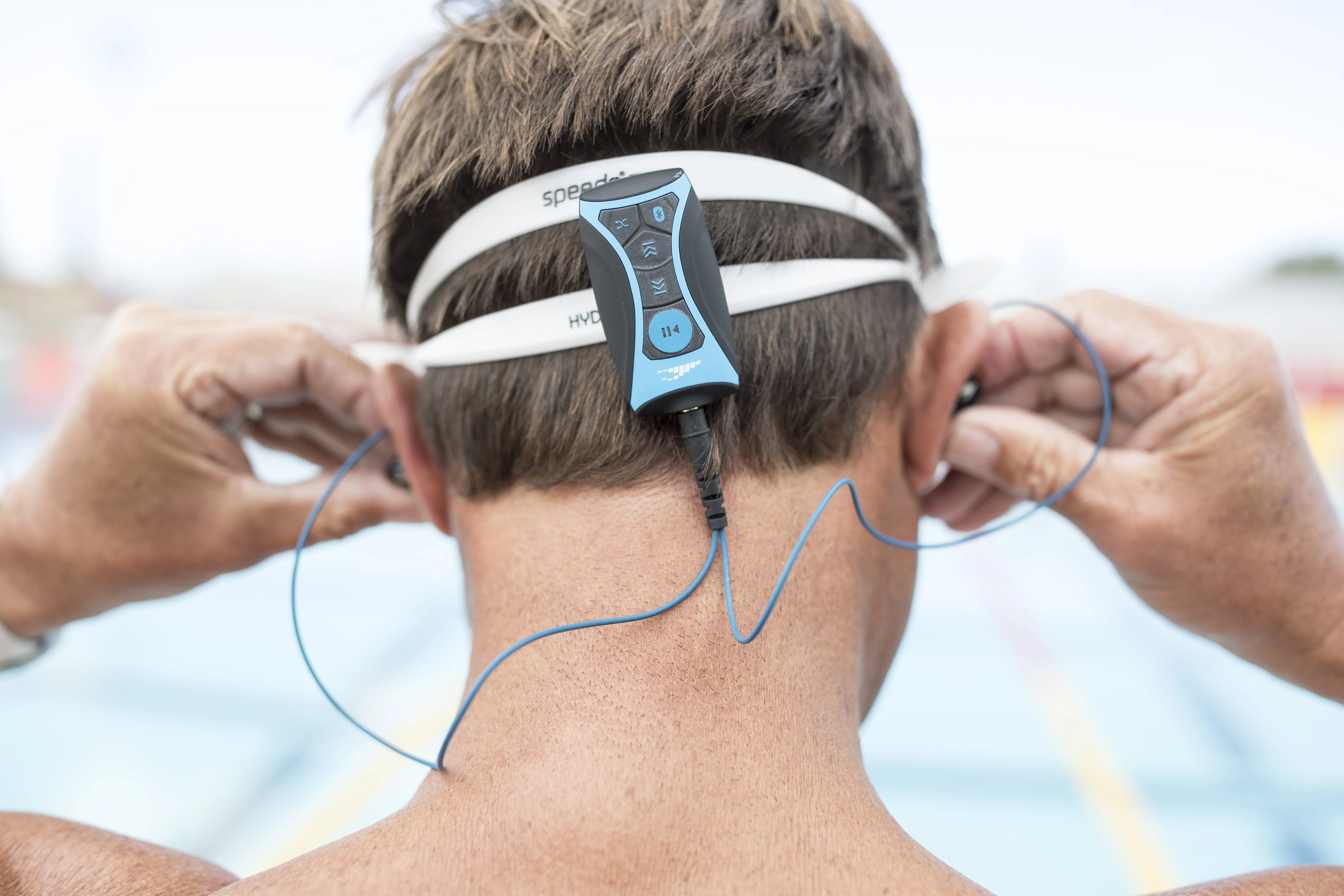 SURGE S+ Waterproof Sport Headphones - Short Cord - Image 8