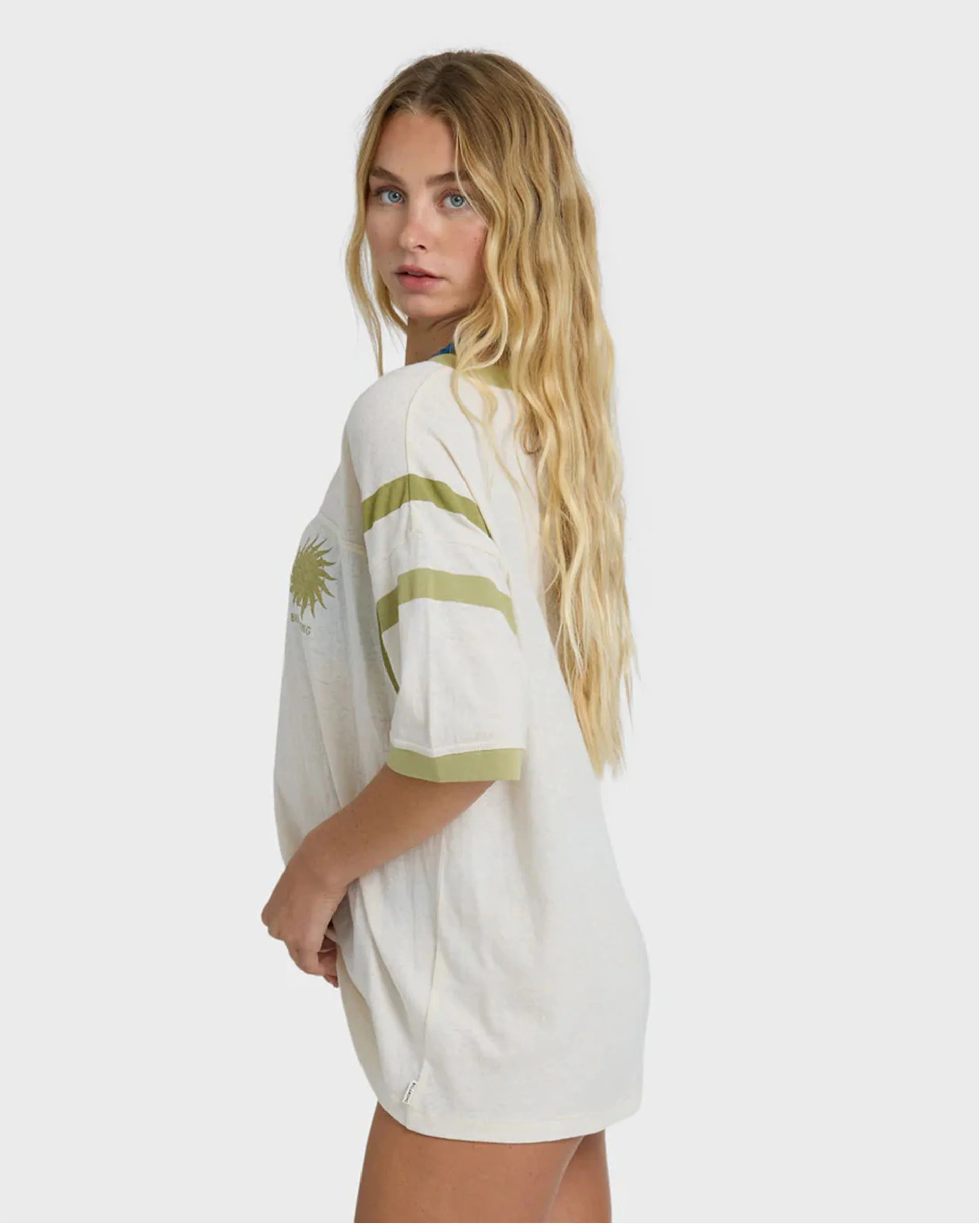 Team Beach S/S Knit Top - Whitecap - Image 7