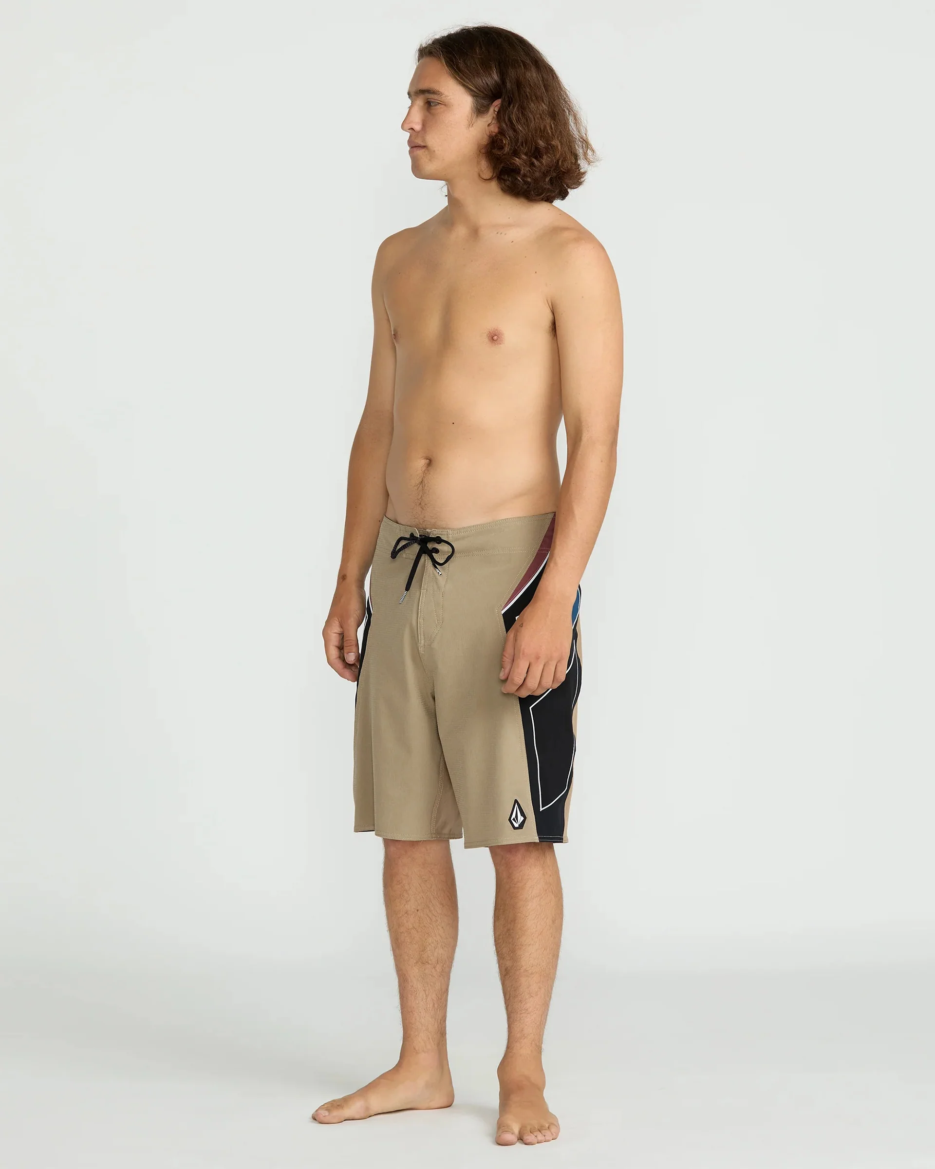 Team Mod 20" Boardshorts - Khaki - Image 5