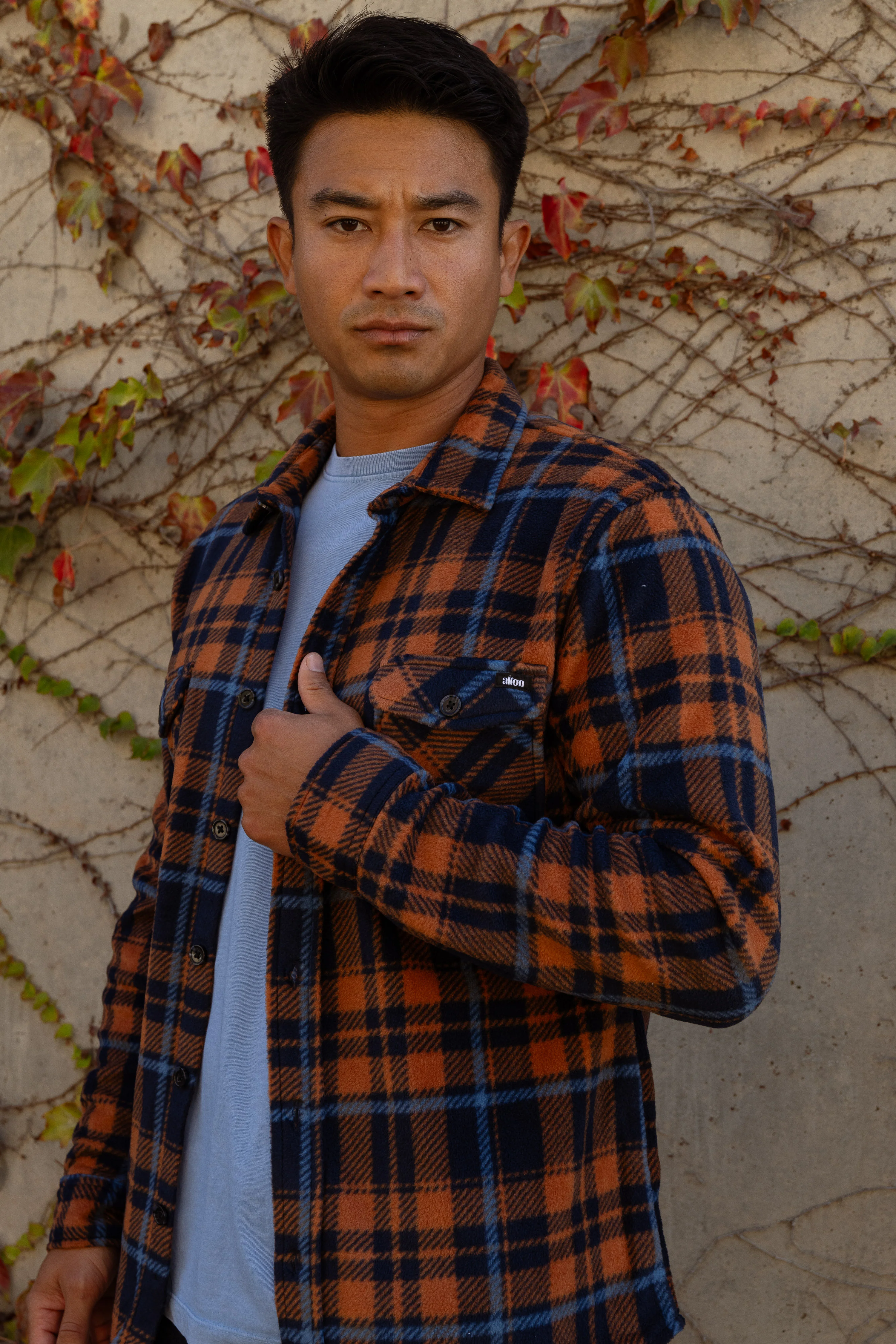 Trail Ridge Flannel - Rust - Image 3