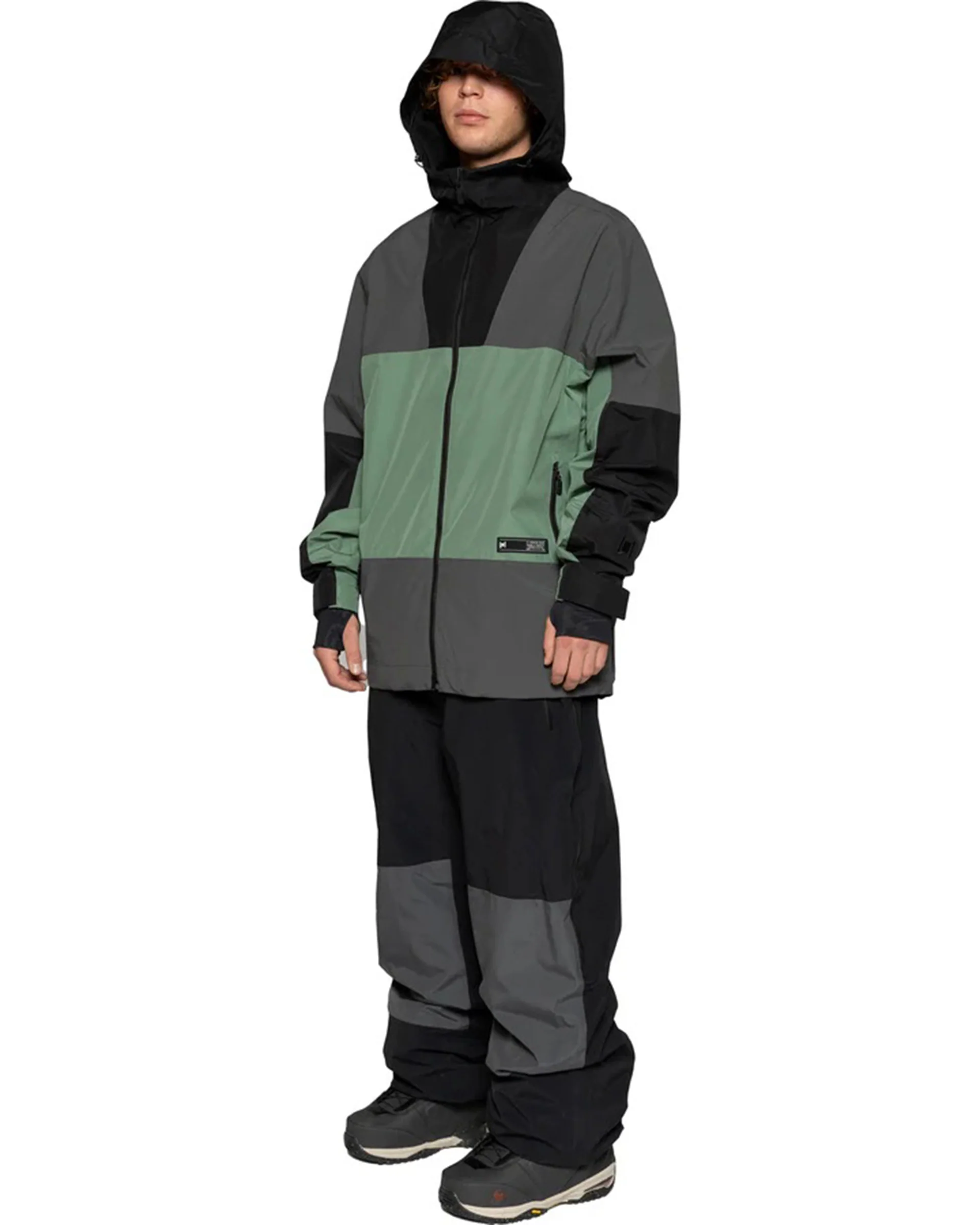 Ventura Jacket - Carbon/Sage/Black - Image 6