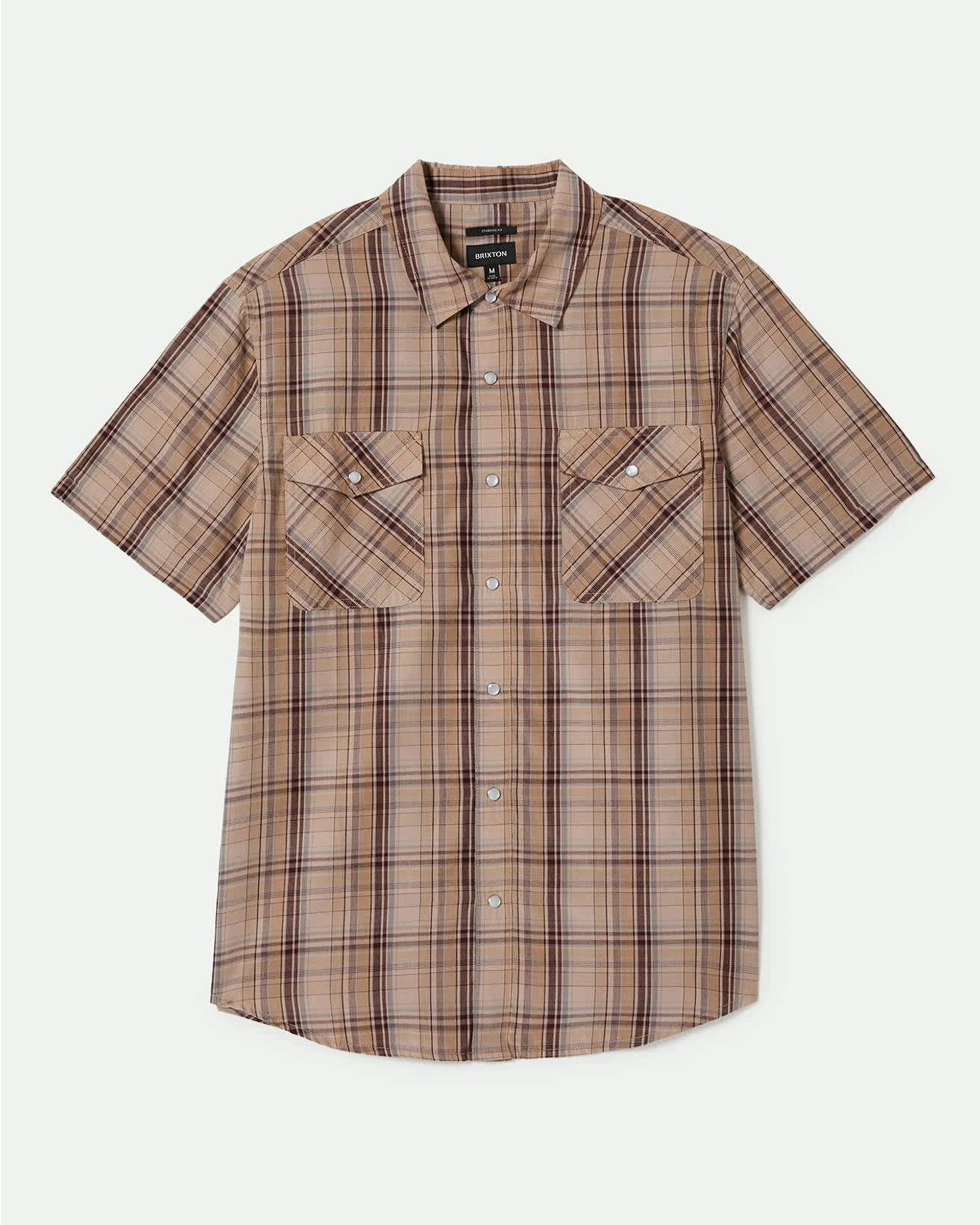 Wayne Western S/S Shirt - Western Plaid - Image 2