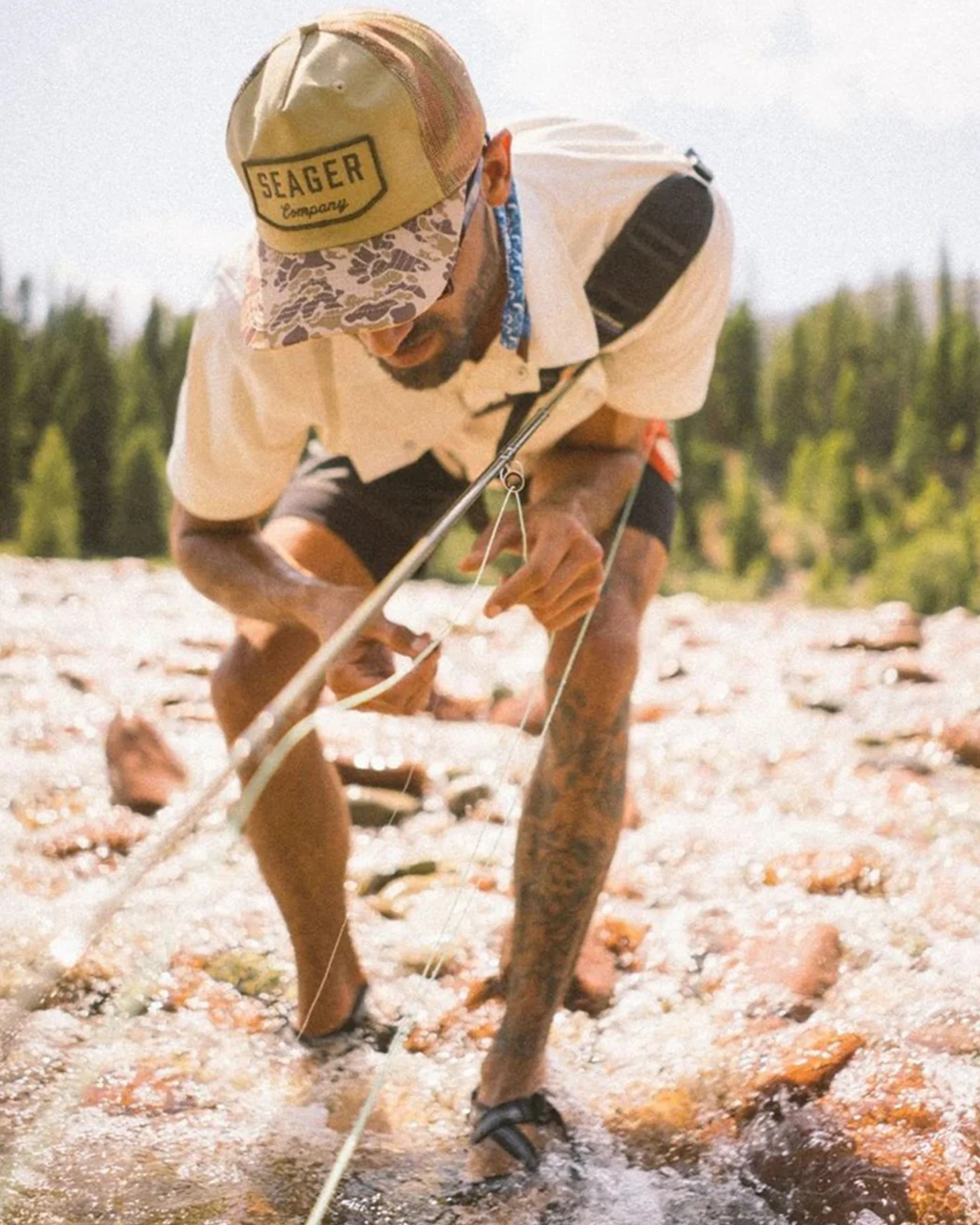 Wilson Mesh Snapback Hat - Duck Camo - Image 5
