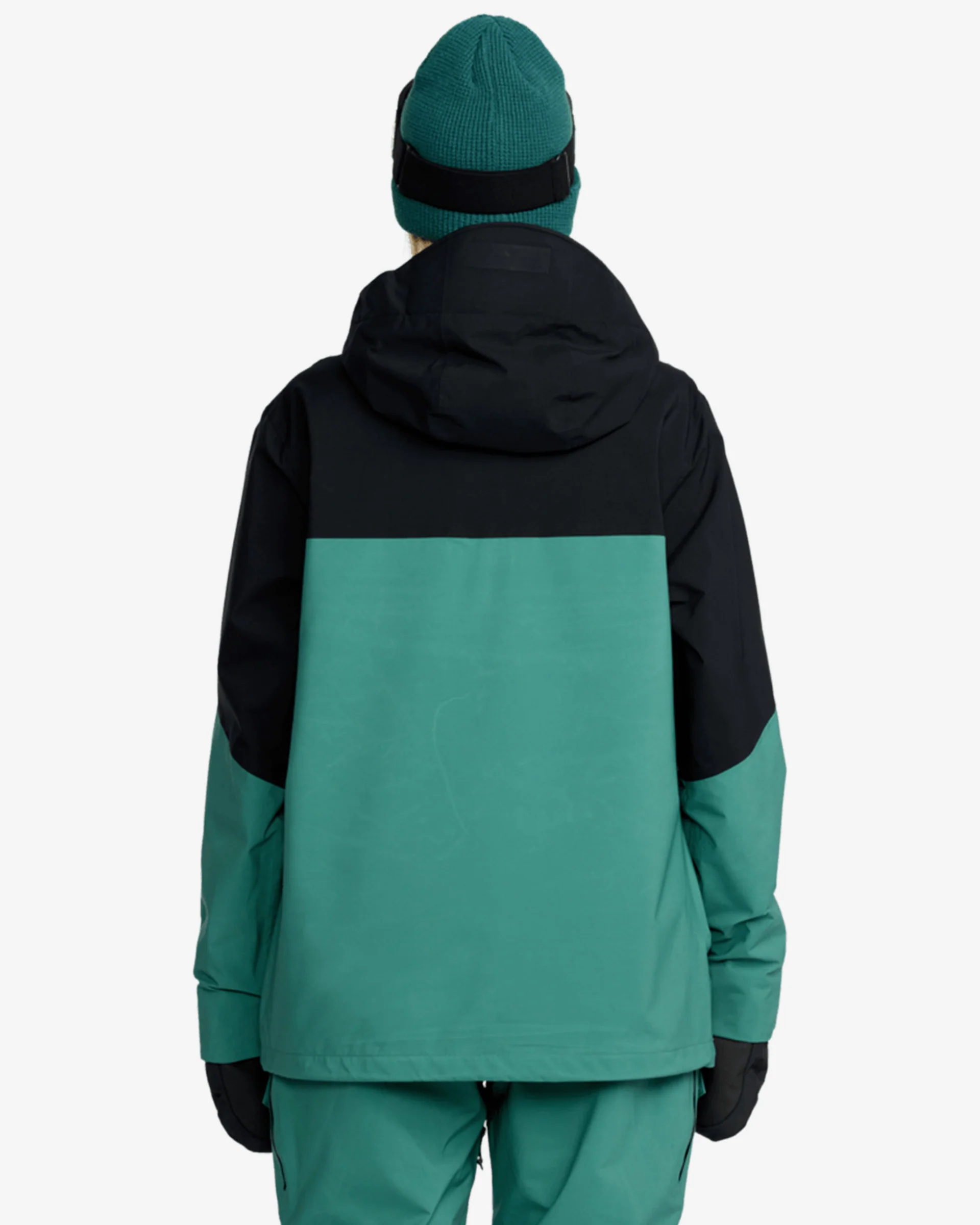Women's Stretch Gore-Tex Snow Jacket - Spruce Green - Image 2