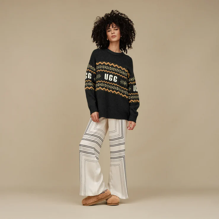 Women's Tasman Maxi Curly Slippers - Chestnut - Image 6